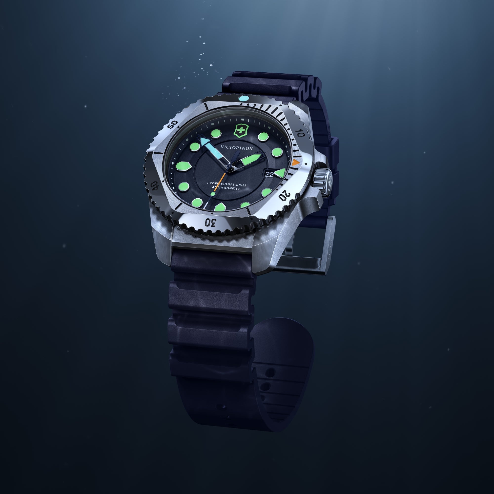 ポケット Victorinox Dive Pro 241991 Quartz Men's Watch