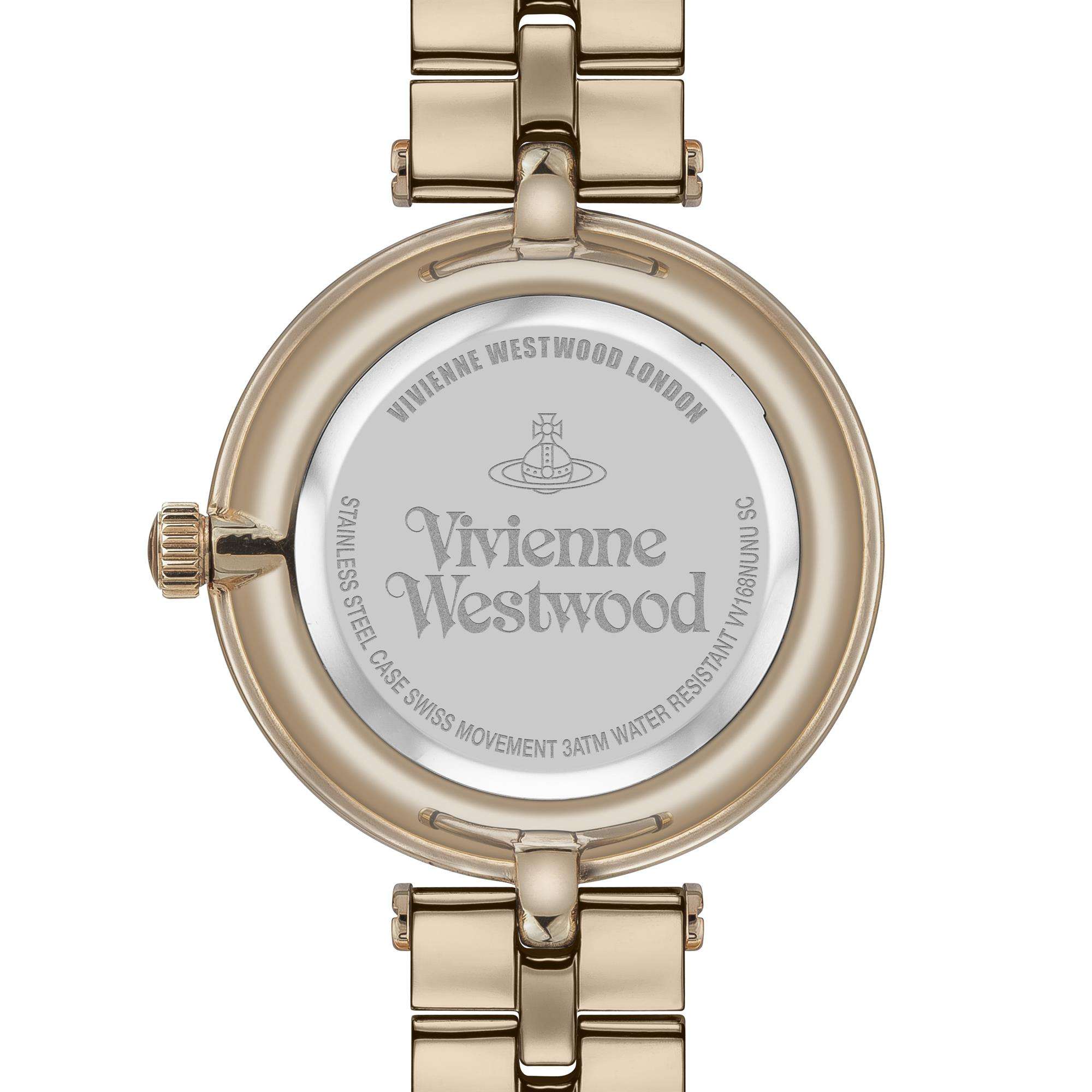 Vivienne Westwood Farringdon Gold Ladies' Watch VV168NUNU - WatchNation