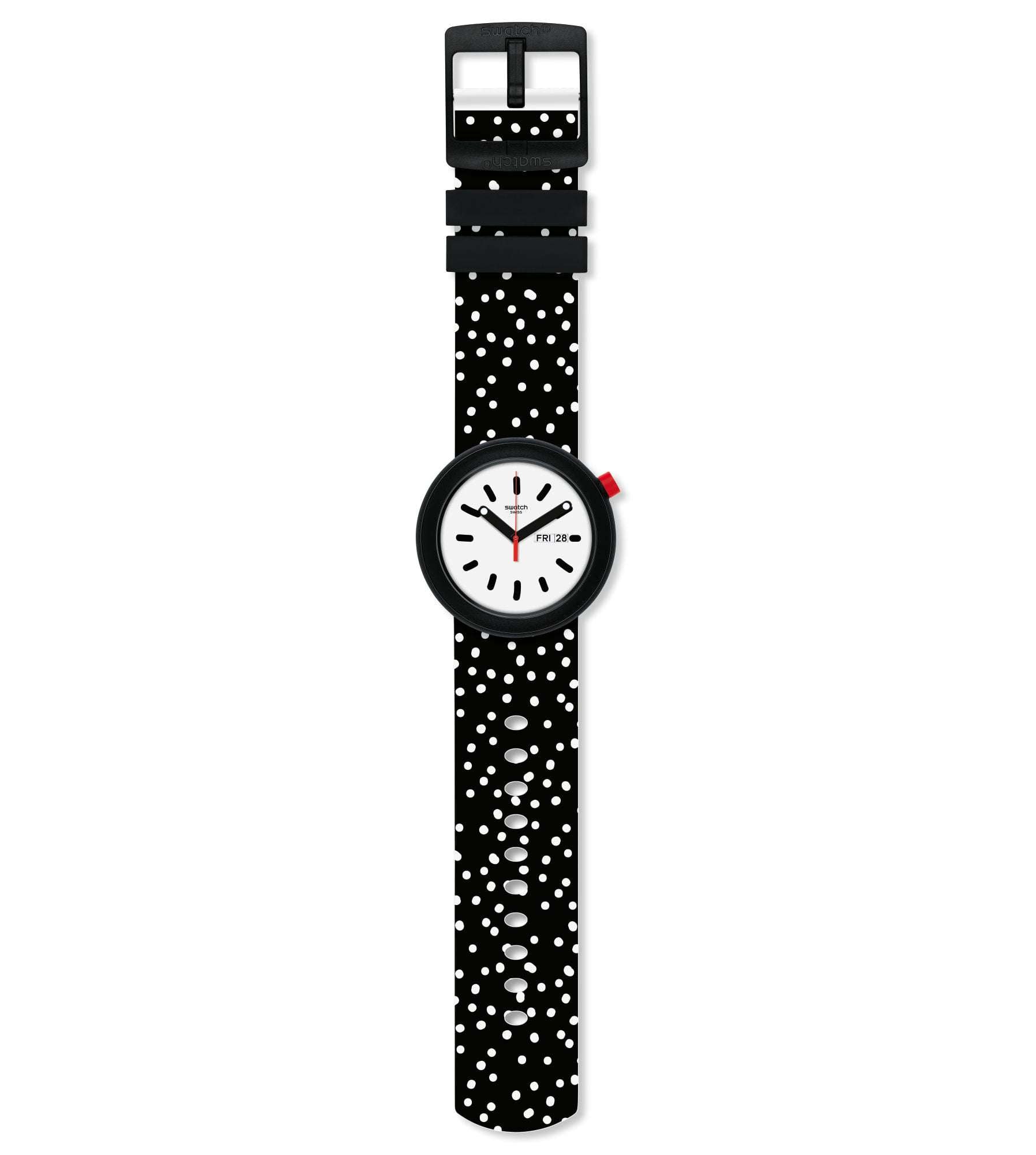 Swatch Polkapop Case White Dial Watch PNB701