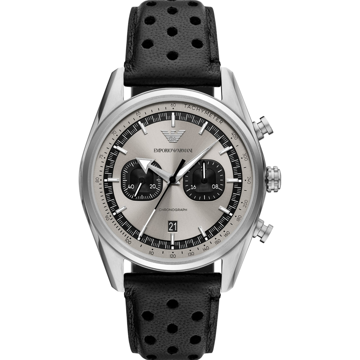 Emporio Armani Chronograph Grey Dial Men's Watch AR11677