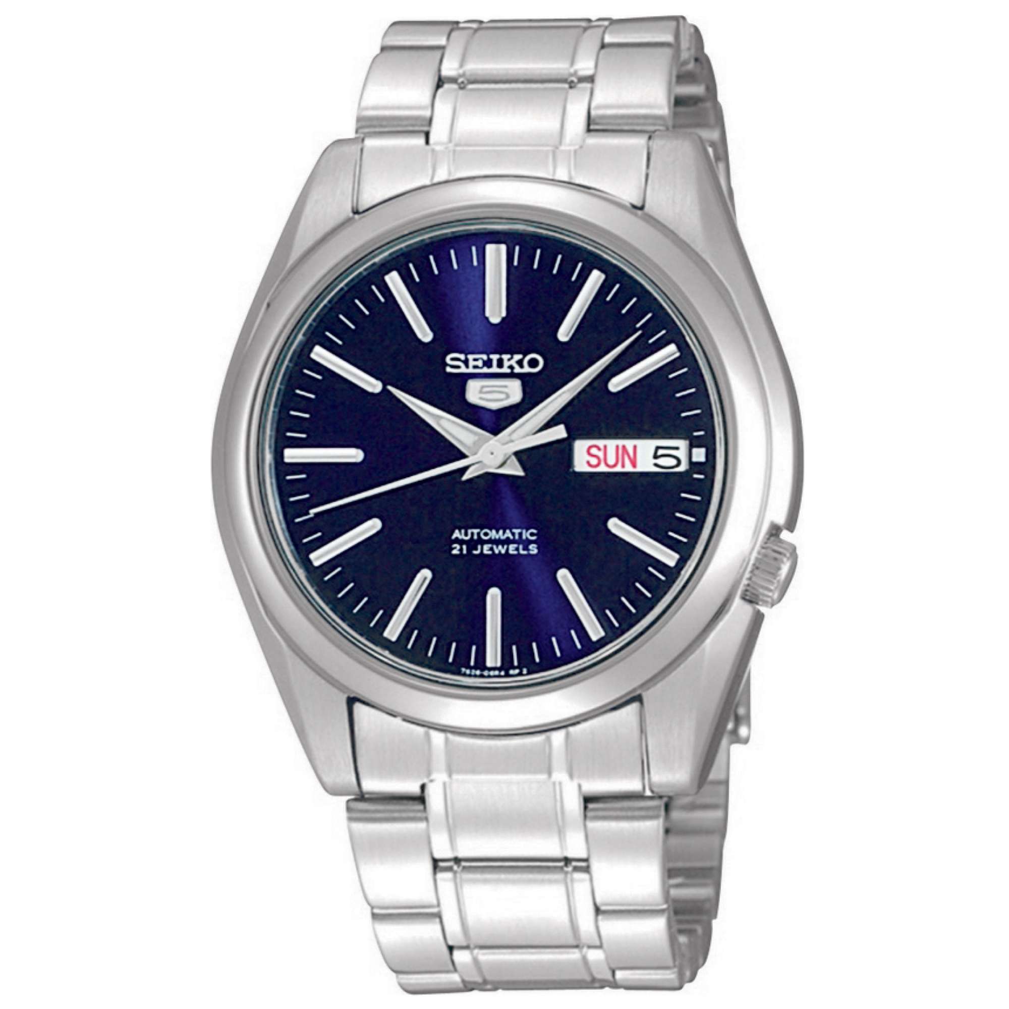 Seiko 5 Automatic Blue Dial Stainless Steel Men's Watch SNKL43K1