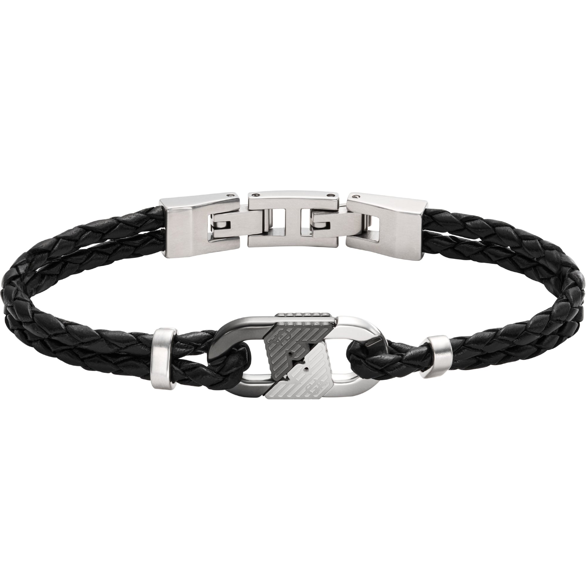 Emporio Armani Two-Tone Stainless Steel ID Men's Bracelet EGS3171040