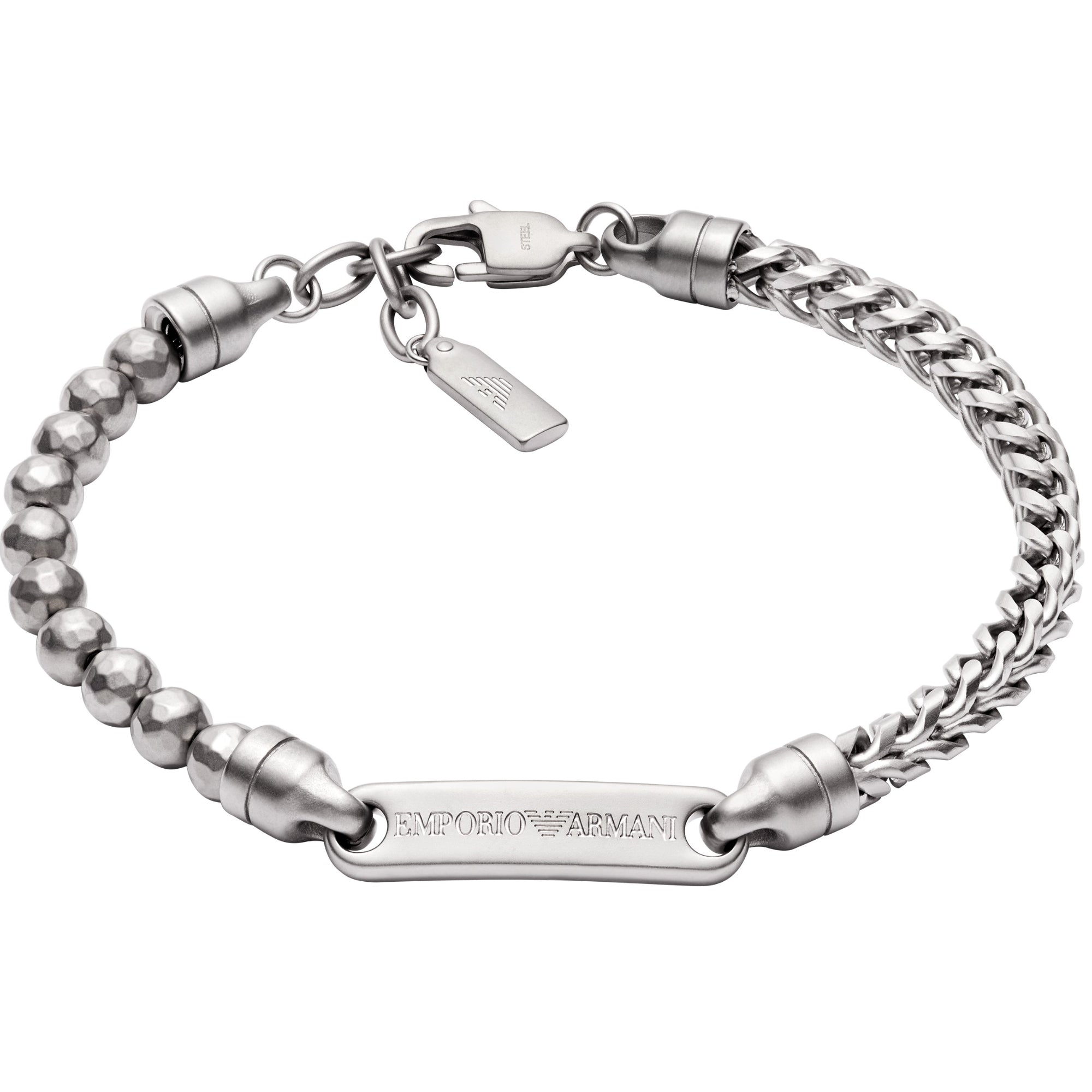 Emporio Armani Stainless Steel ID Men's Bracelet EGS3181040