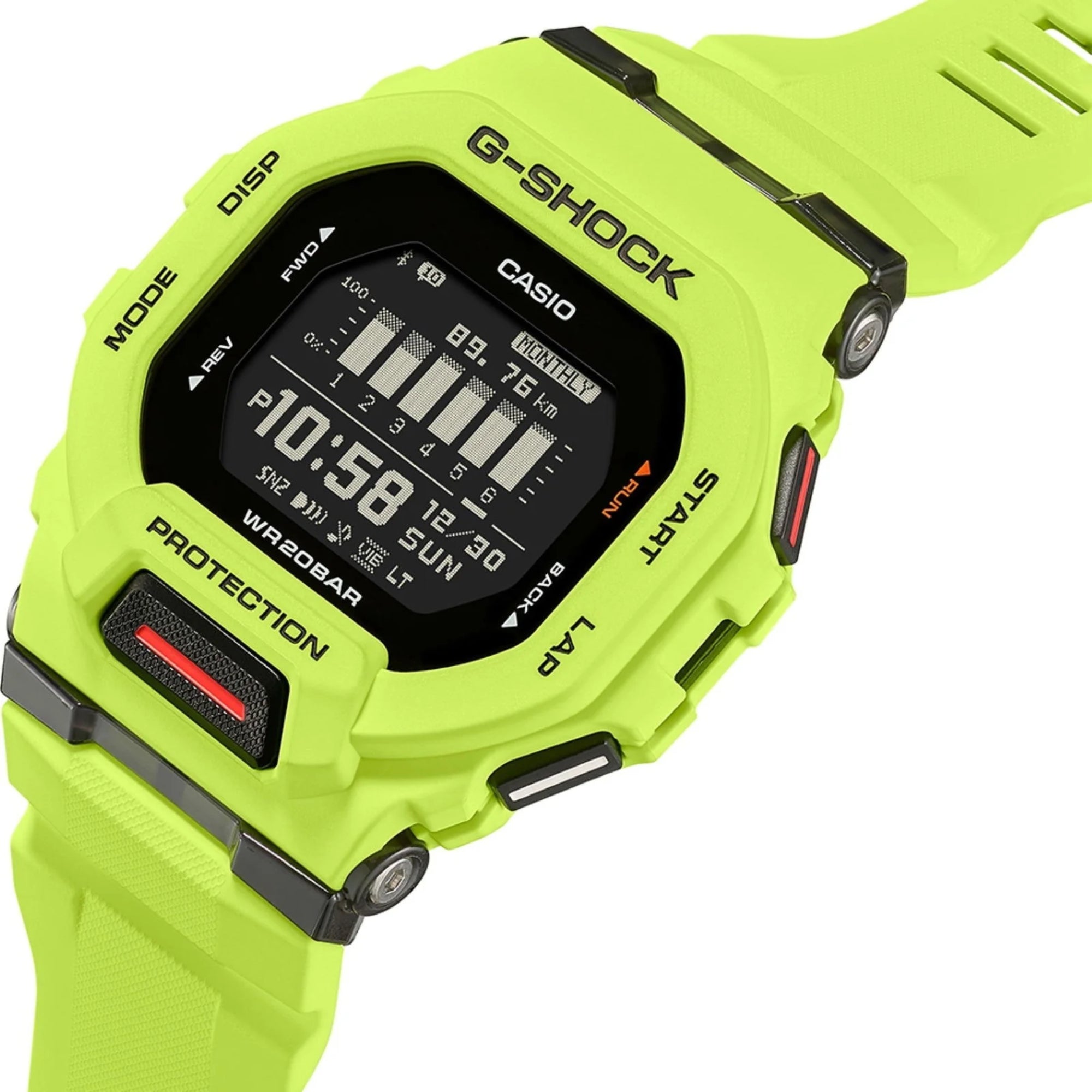 Casio G-Shock Move GBD-200 Series Digital Resin Strap Men's Watch GBD-200-9ER