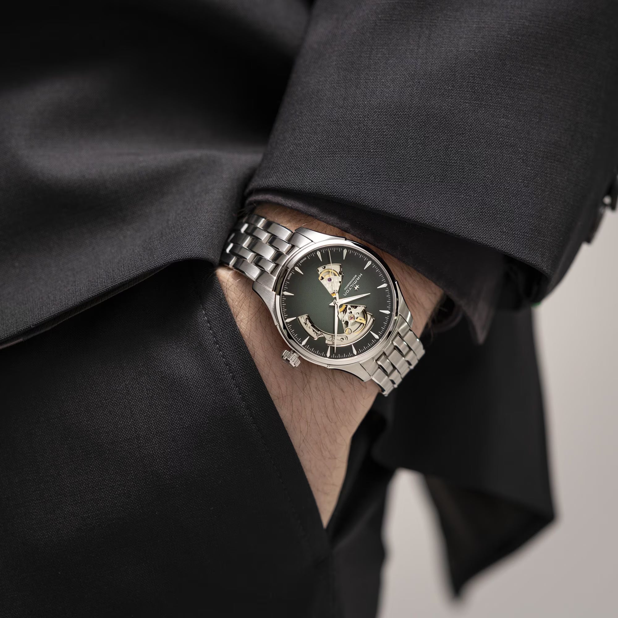 Hamilton Jazzmaster Open Heart Auto 40mm Men's Watch H32675160