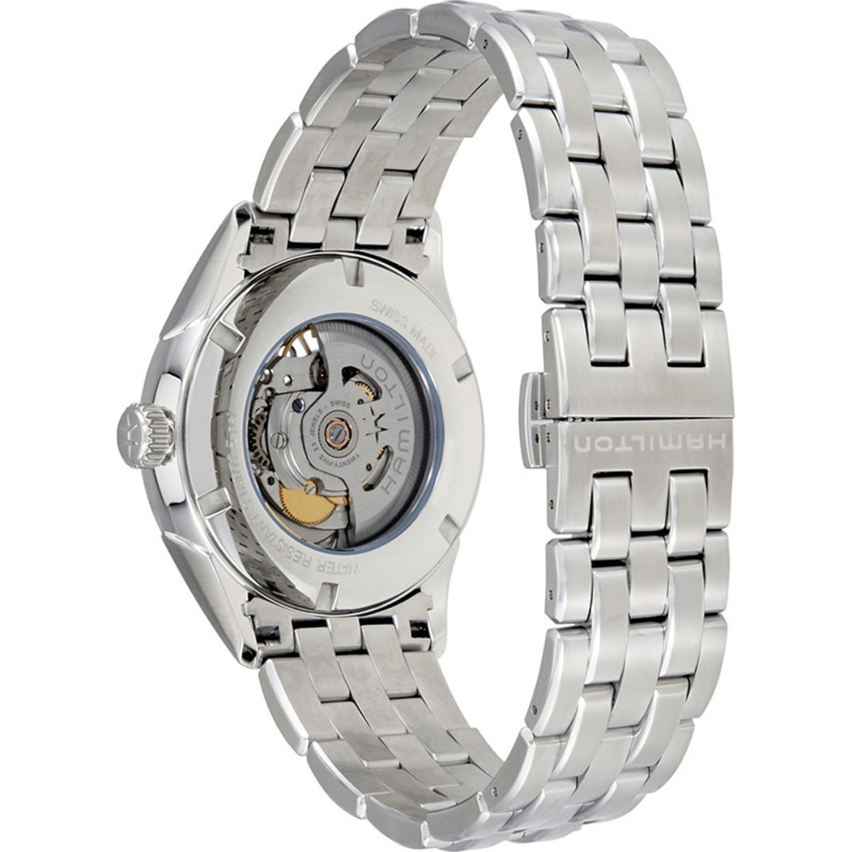 Hamilton Jazzmaster Open Heart Automatic Silver Dial Steel Strap Men's Watch H32705151