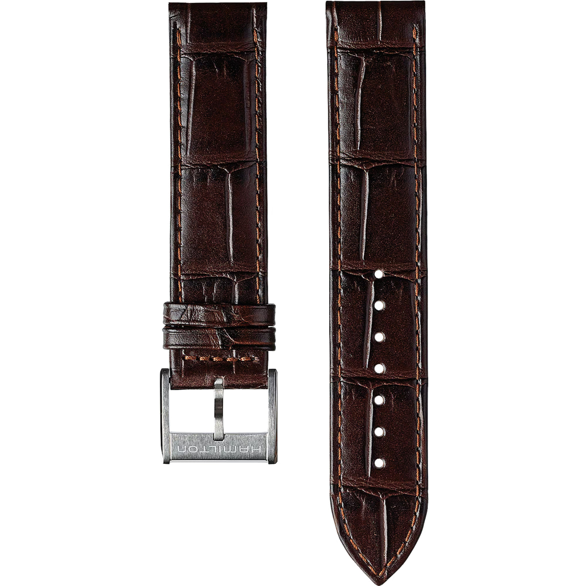 Hamilton Jazzmaster 20mm Brown Leather Strap H690325100