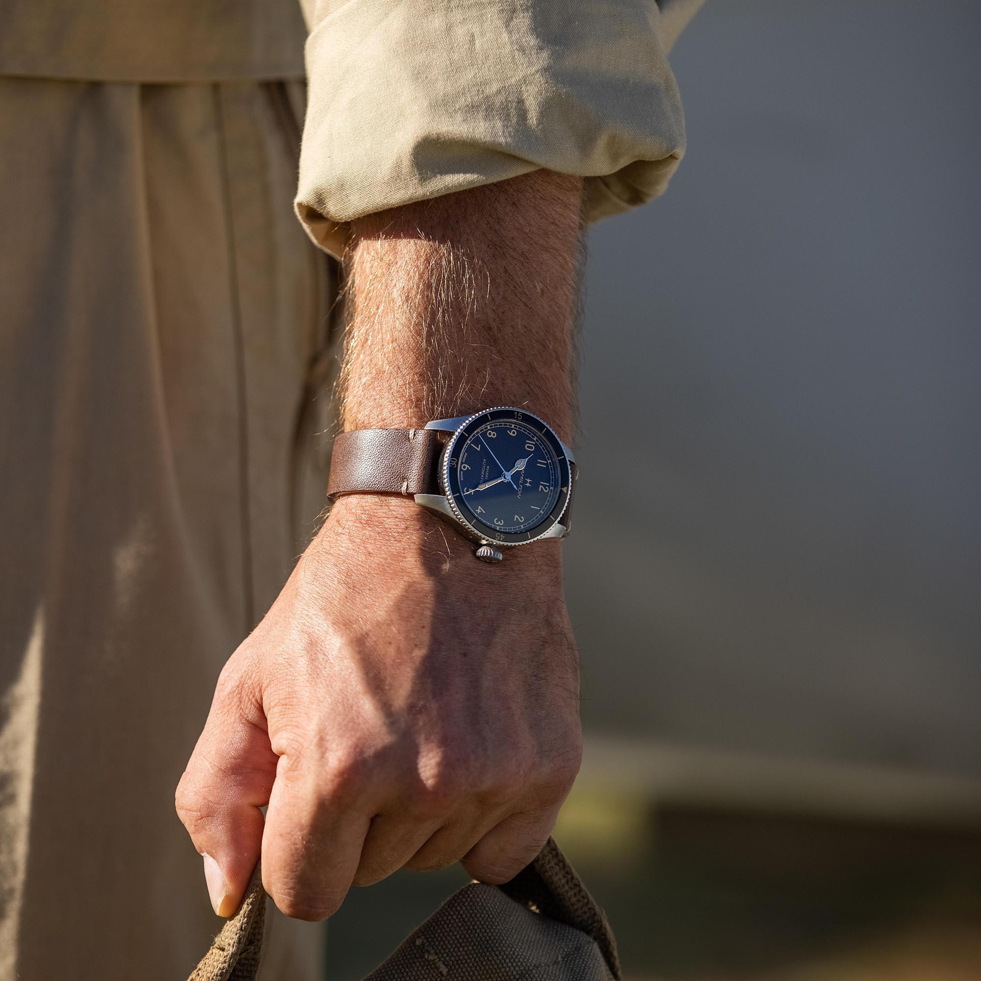 Hamilton Khaki Aviation Pilot Pioneer 43mm Men’s Watch H76719530