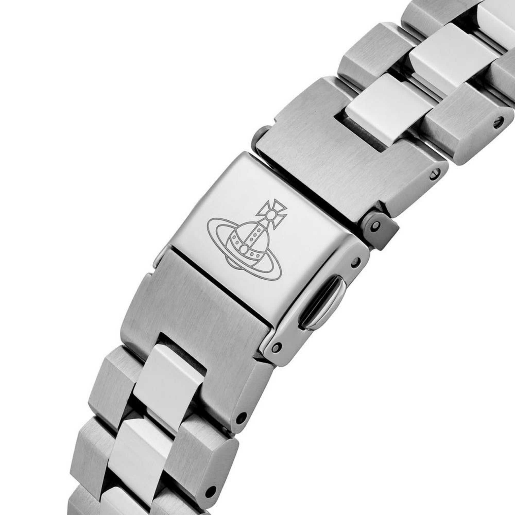 Vivienne Westwood Bloomsbury Blue Dial Steel Strap Women's Watch VV152NVSL