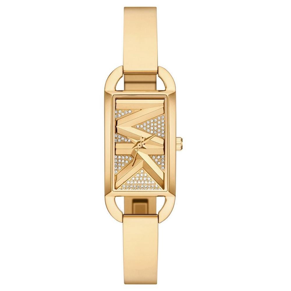 Michael Kors MK Empire Gold-Tone Stainless Steel Gold Dial Women's Watch MK4840