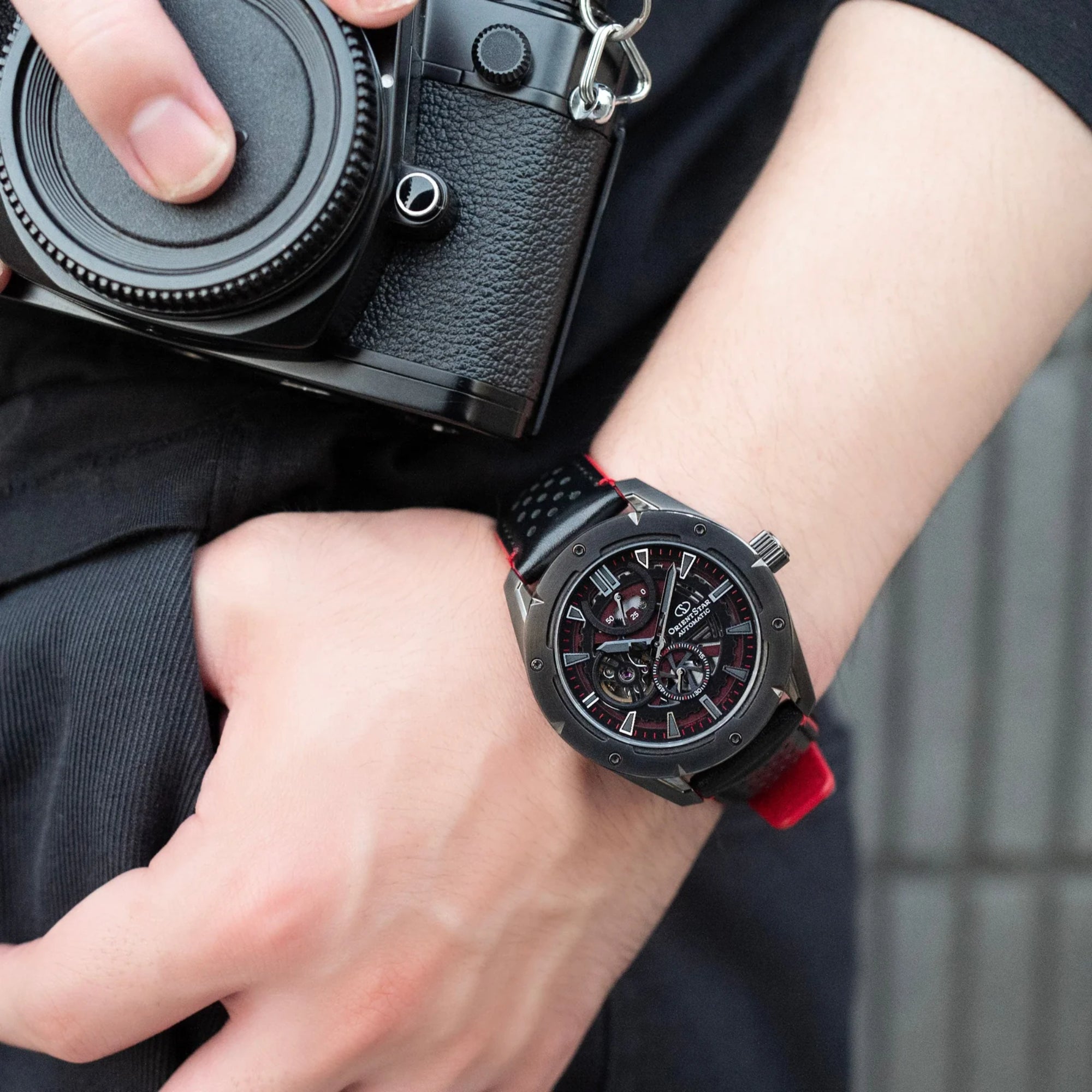 Orient Star Avant-Garde Black Dial Men’s Watch RE-AV0A03B00B