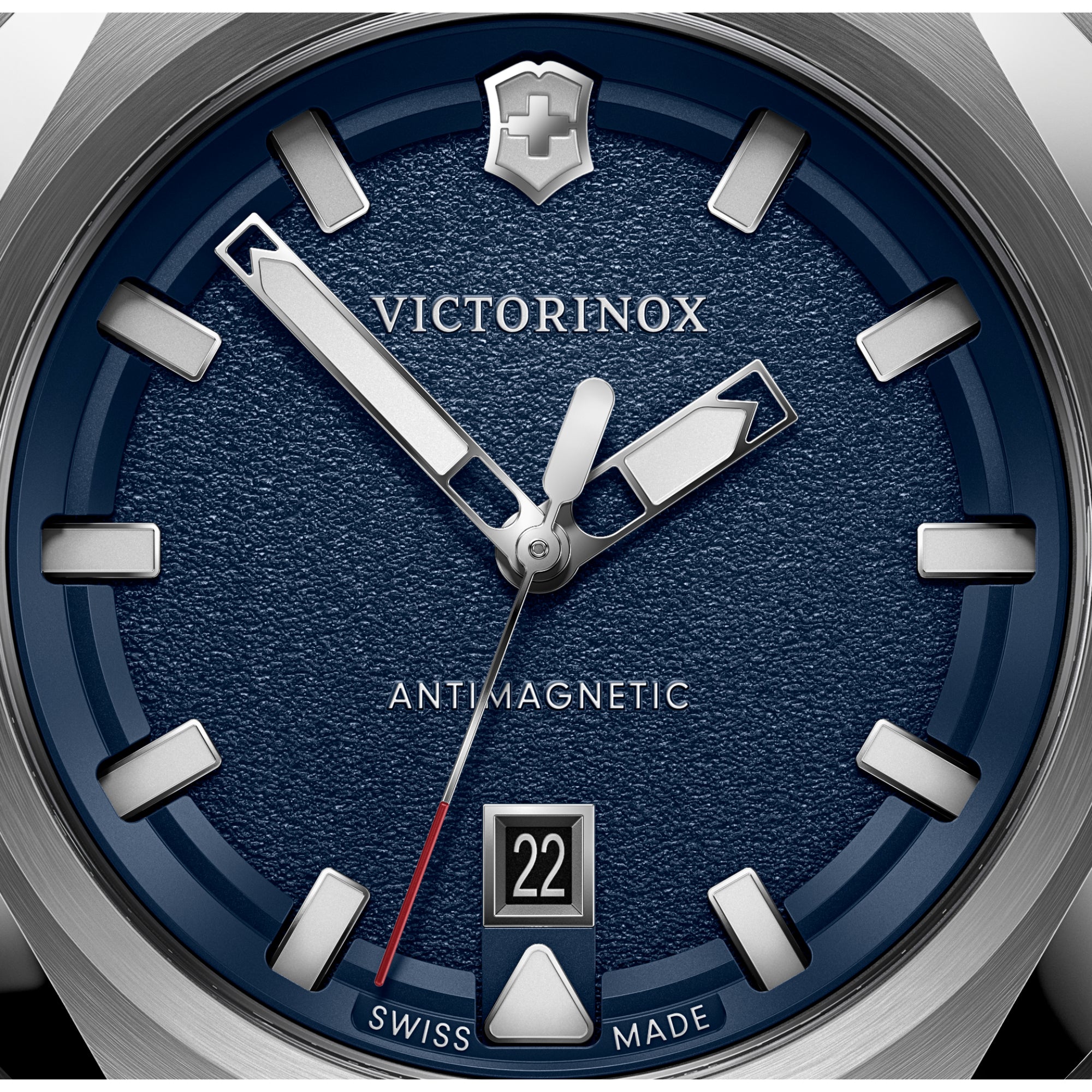 Victorinox I.N.O.X. Small Blue Dial Steel Strap Women's Watch 242038