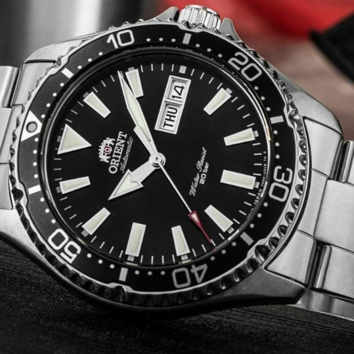 Orient Kamasu Mako III Black Dial Men's Watch RA-AA0001B39B