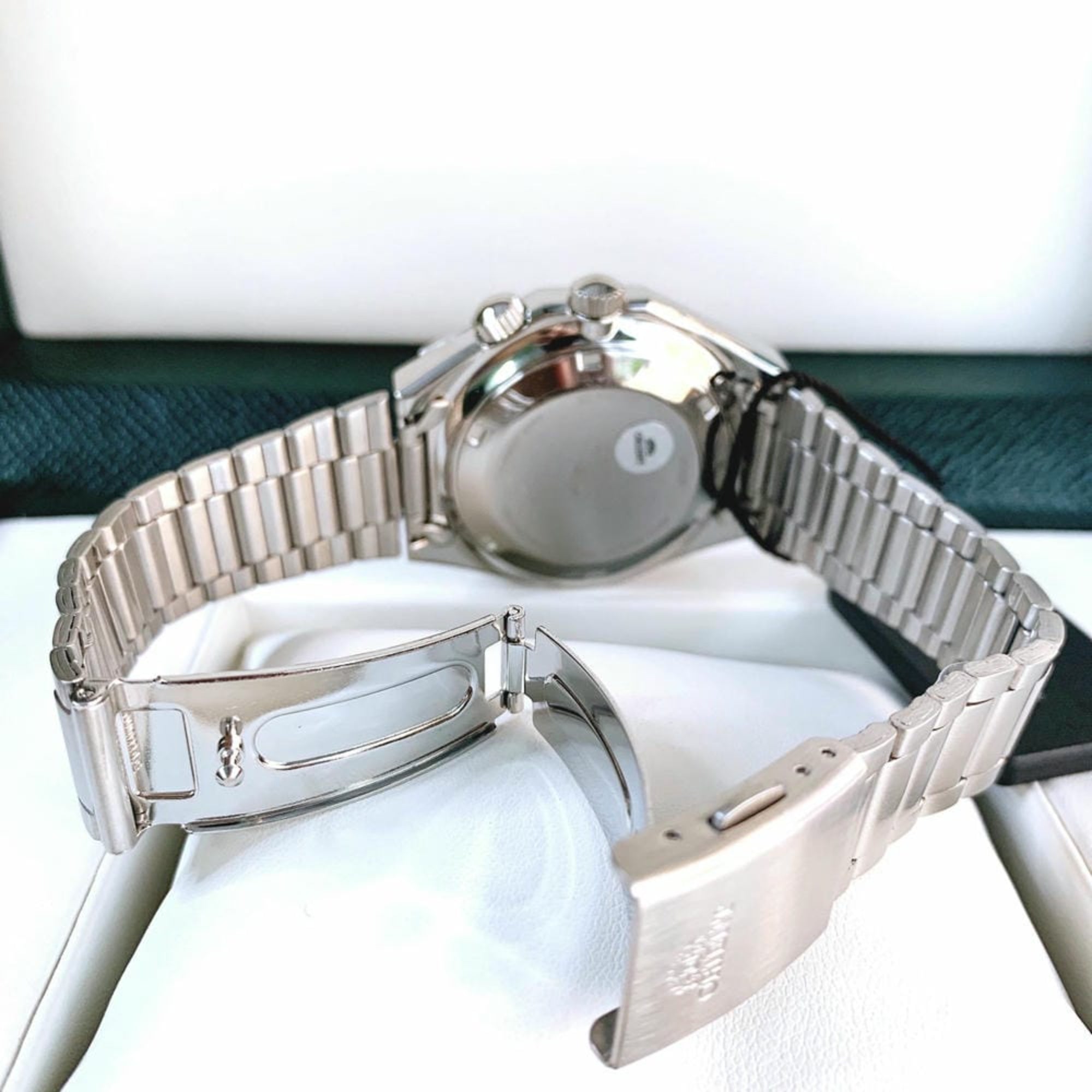 Orient Revival Super King Diver Automatic Golden Dial Steel Strap Men's Watch RA-AA0B01G39B