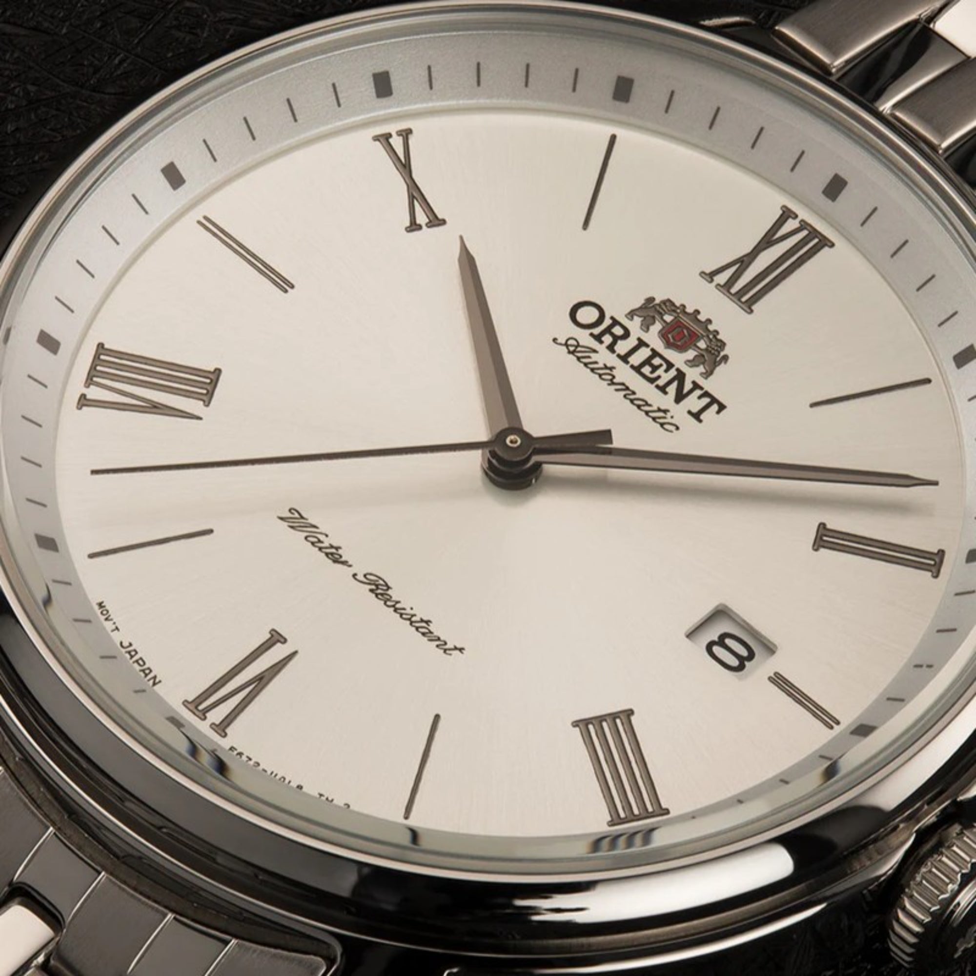 Orient Contemporary Automatic Silver Dial Steel Strap Men's Watch RA-AC0J04S10B