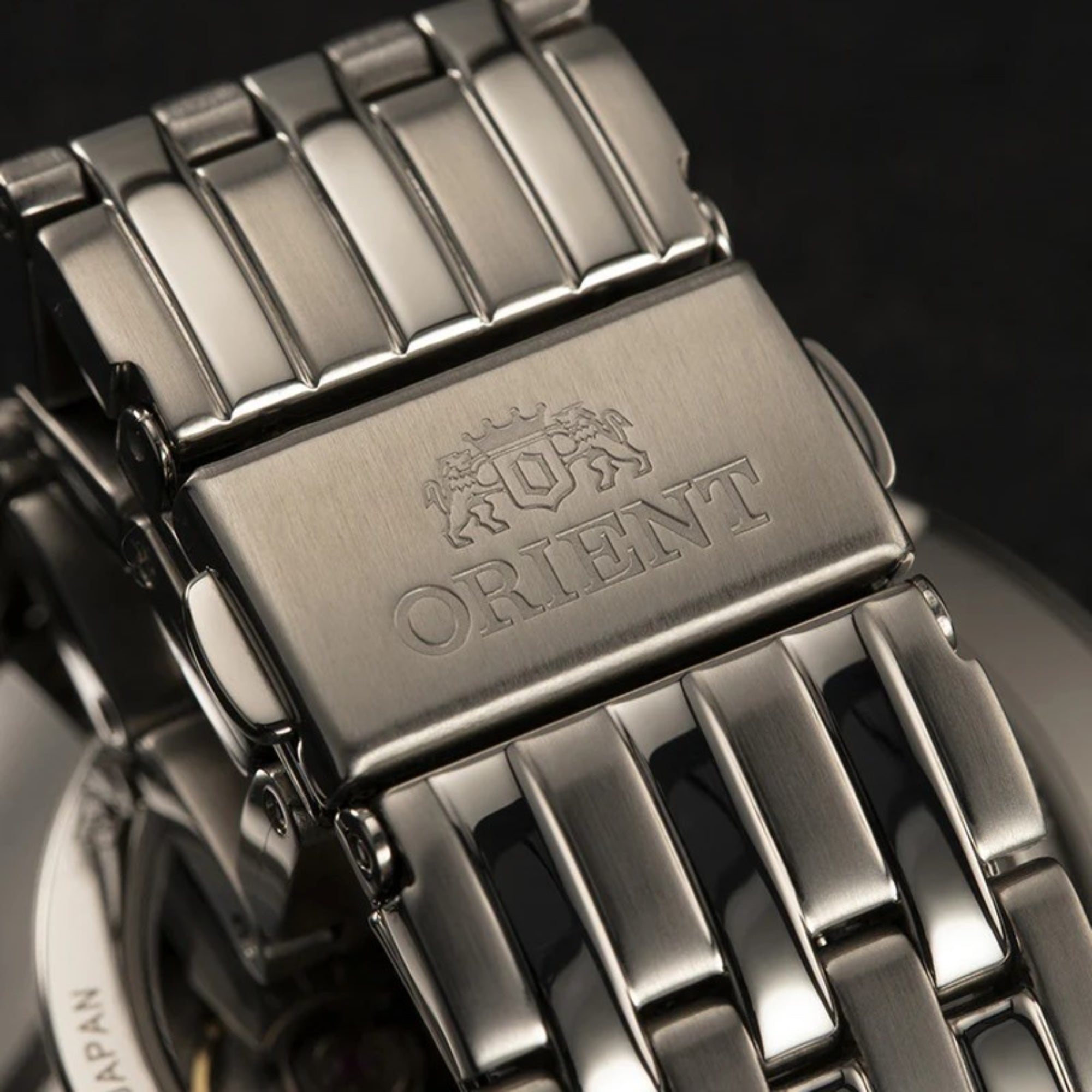 Orient Contemporary Automatic Silver Dial Steel Strap Men's Watch RA-AC0J04S10B