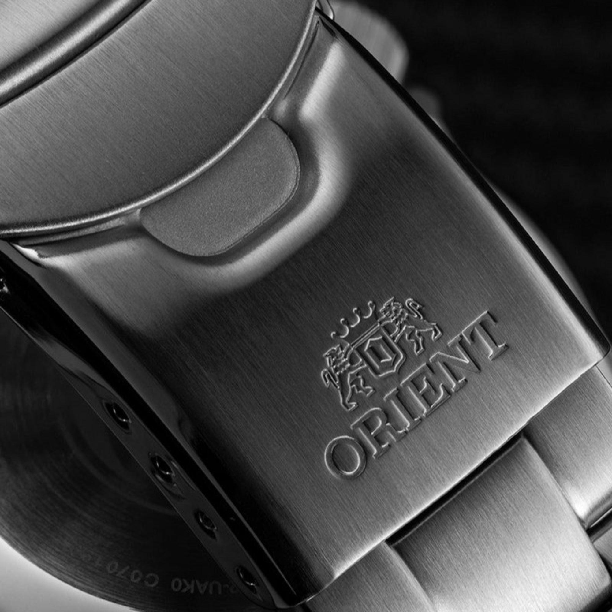 Orient Triton 43mm Blue Dial Steel Mens Automatic Watch RA-AC0K03L10B