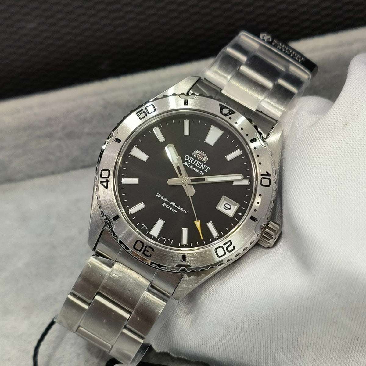 Orient Mako Mechanical Sports Black Dial Men’s Watch RA-AC0Q01B30B