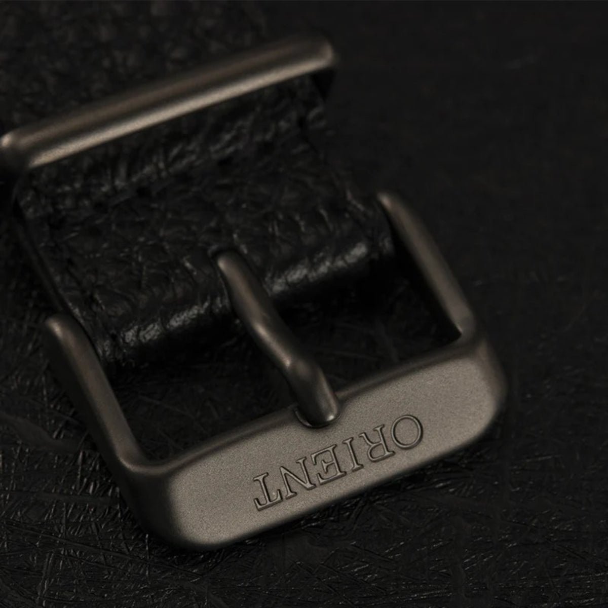 Orient Revival Retro Future Camera Green Dial Leather Strap Men's Watch RA-AR0202E30B