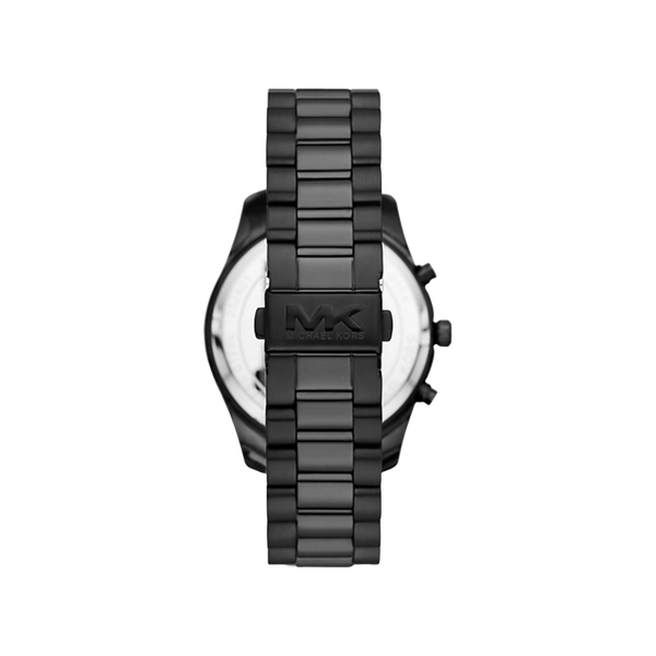 Michael Kors Lexington Chronograph Black Stainless Steel Strap Black Dial Men’s Watch MK9154