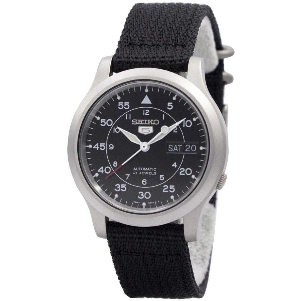 5 Automatic Dial NATO Fabric Strap Watch SNK809K2