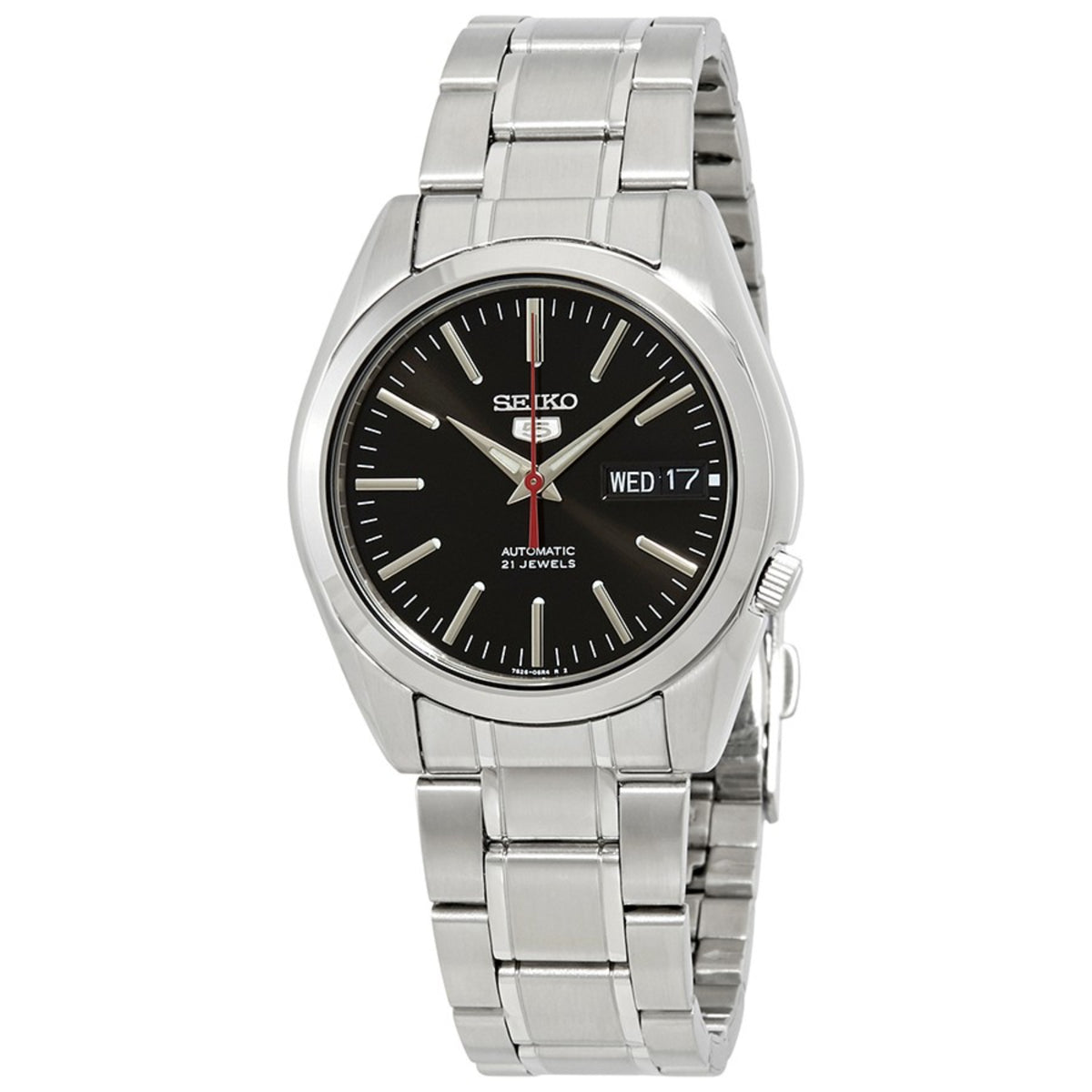 5 Automatic Dial Steel Strap Watch SNKL45K1