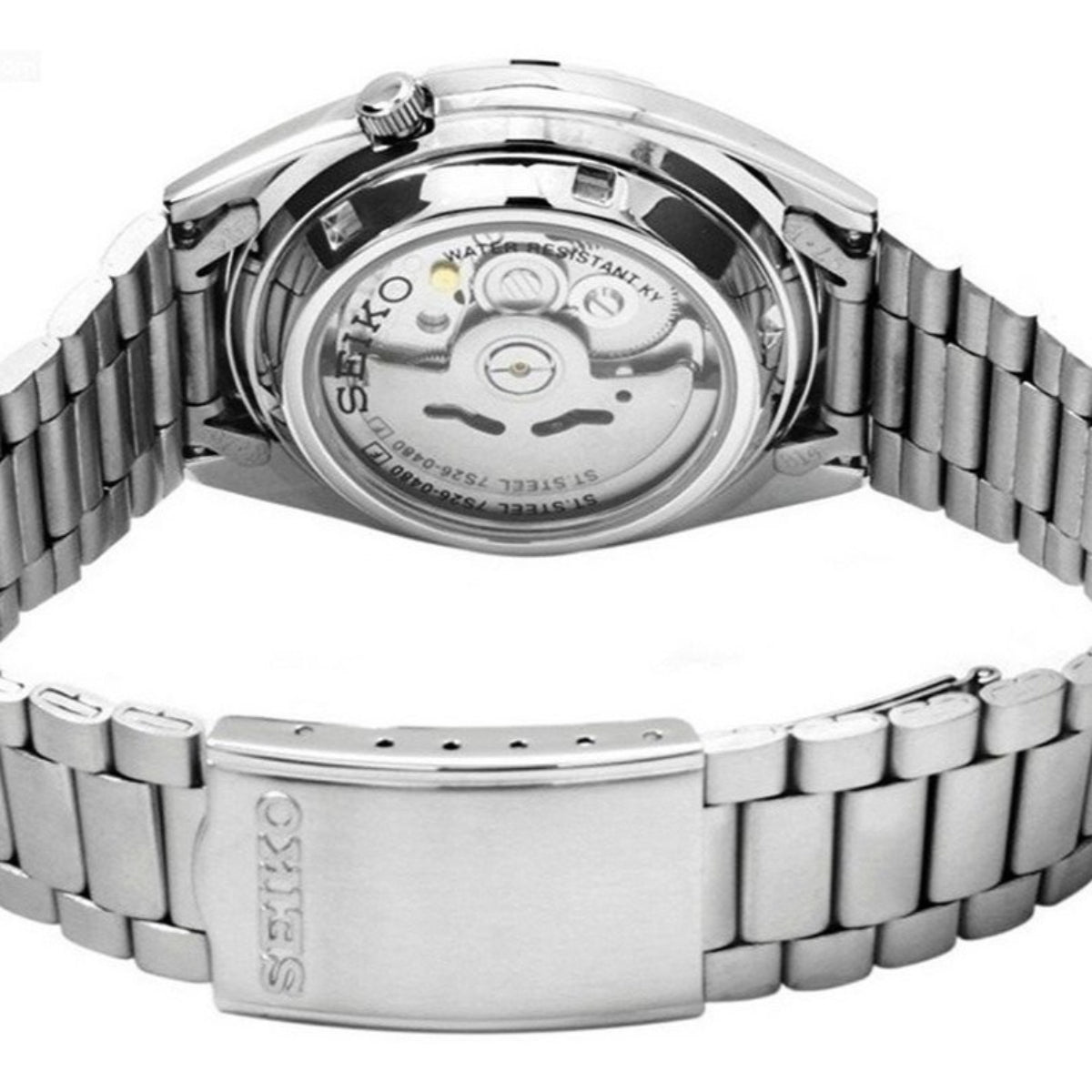 Seiko 5 Automatic Silver Dial Stainless Steel Men's Watch SNXS75K1