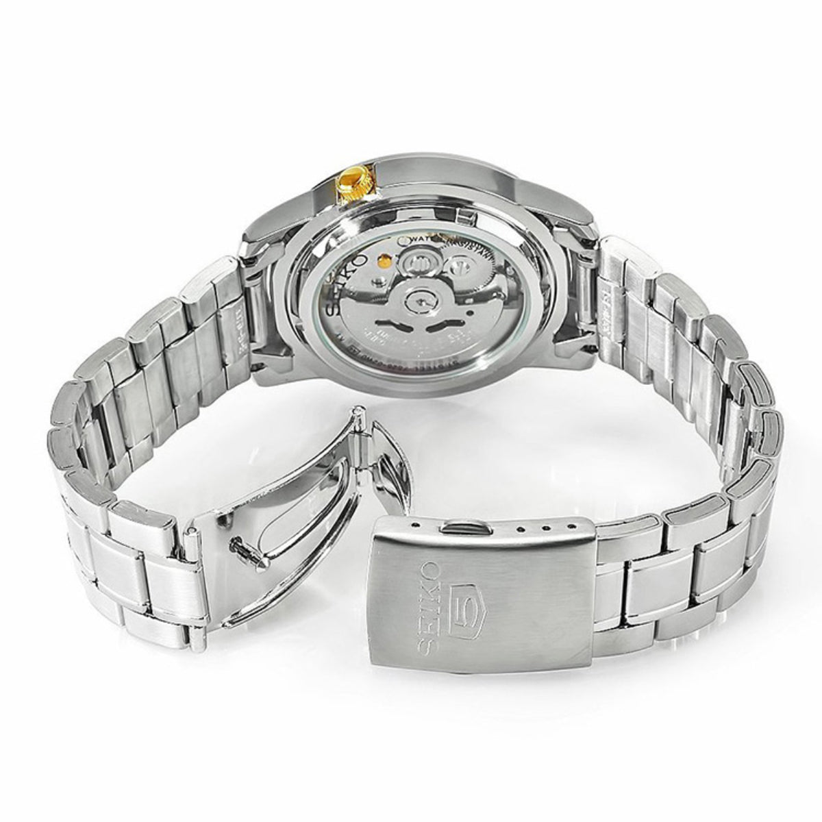 Seiko 5 Automatic Blue Dial Steel Strap Men's Watch SNKK11K1