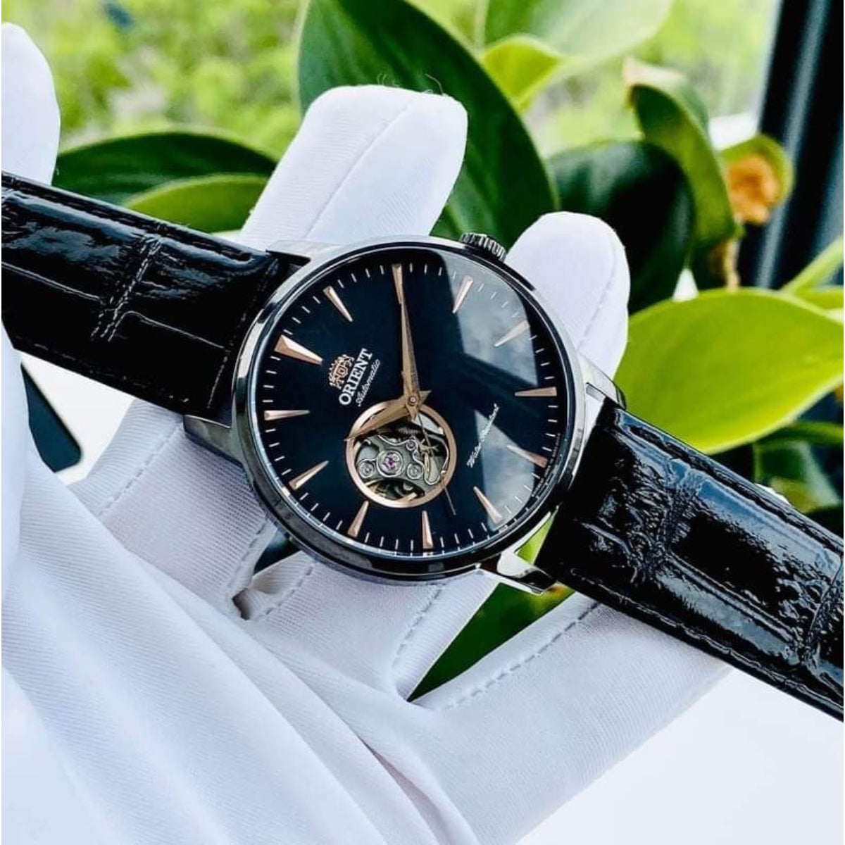 Orient Contemporary Black Dial Men’s Watch TAG02001B0