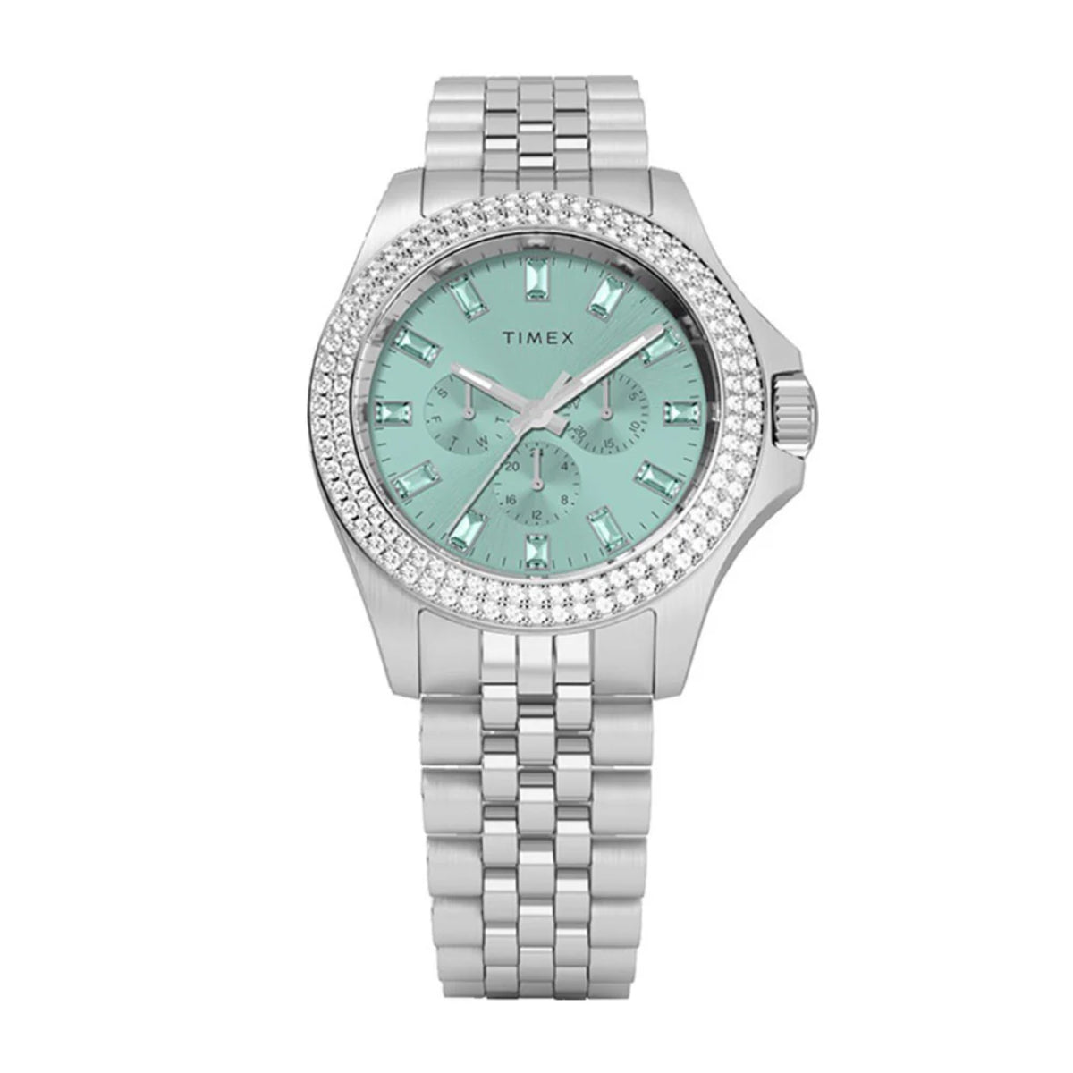 Timex Kaia Multifunction Blue Dial Women's Watch TW2V79600
