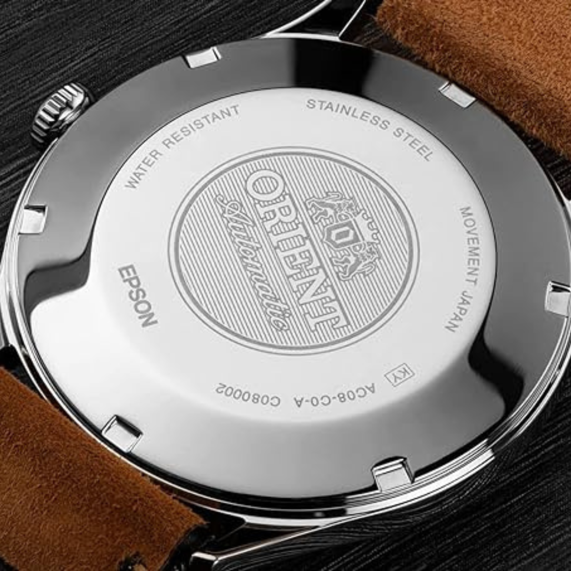 Orient Bambino Automatic Grey Dial Men’s Watch FAC08003A0