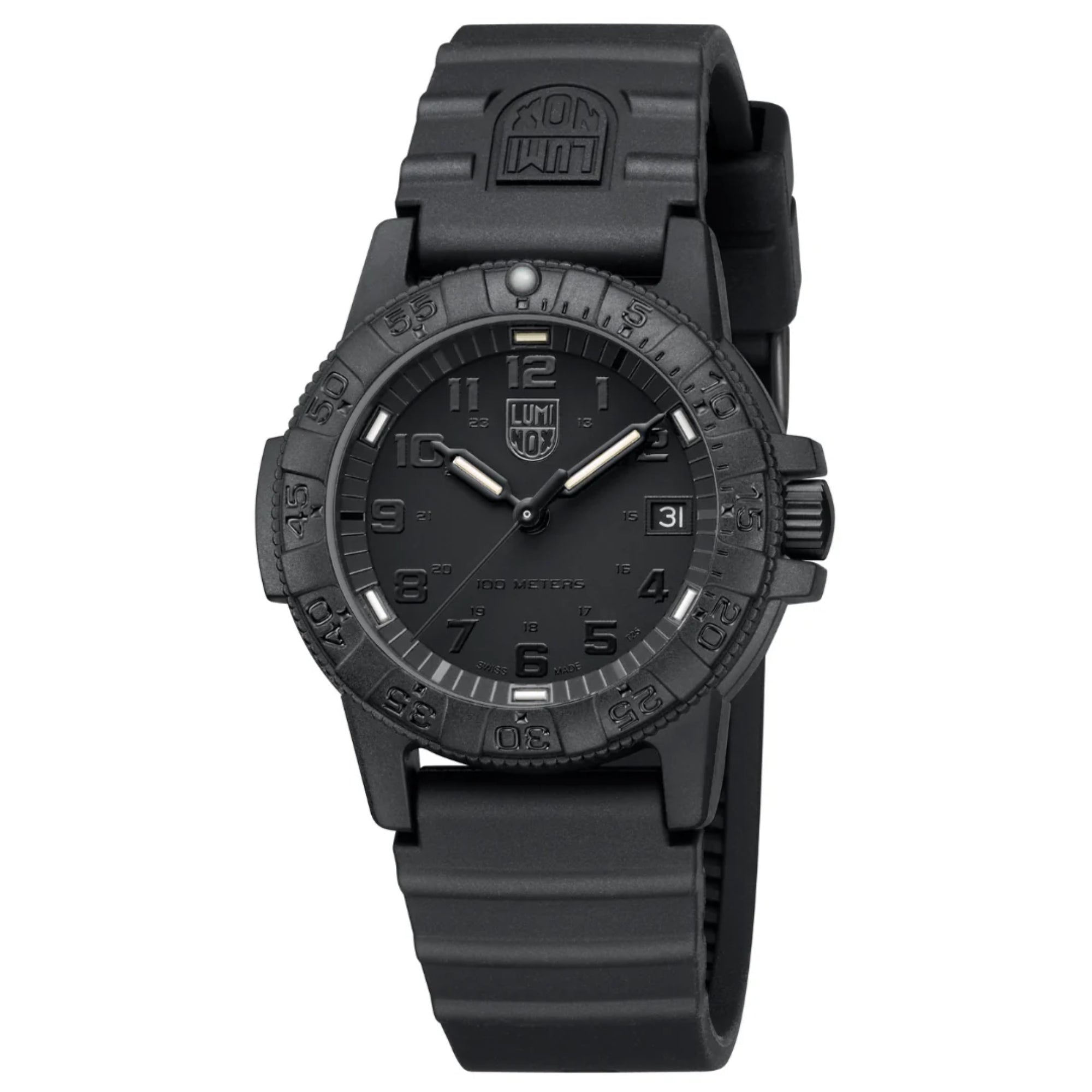 Luminox Leatherback Sea Turtle 39mm Black Dial Mens Watch XS.0301.BO.L