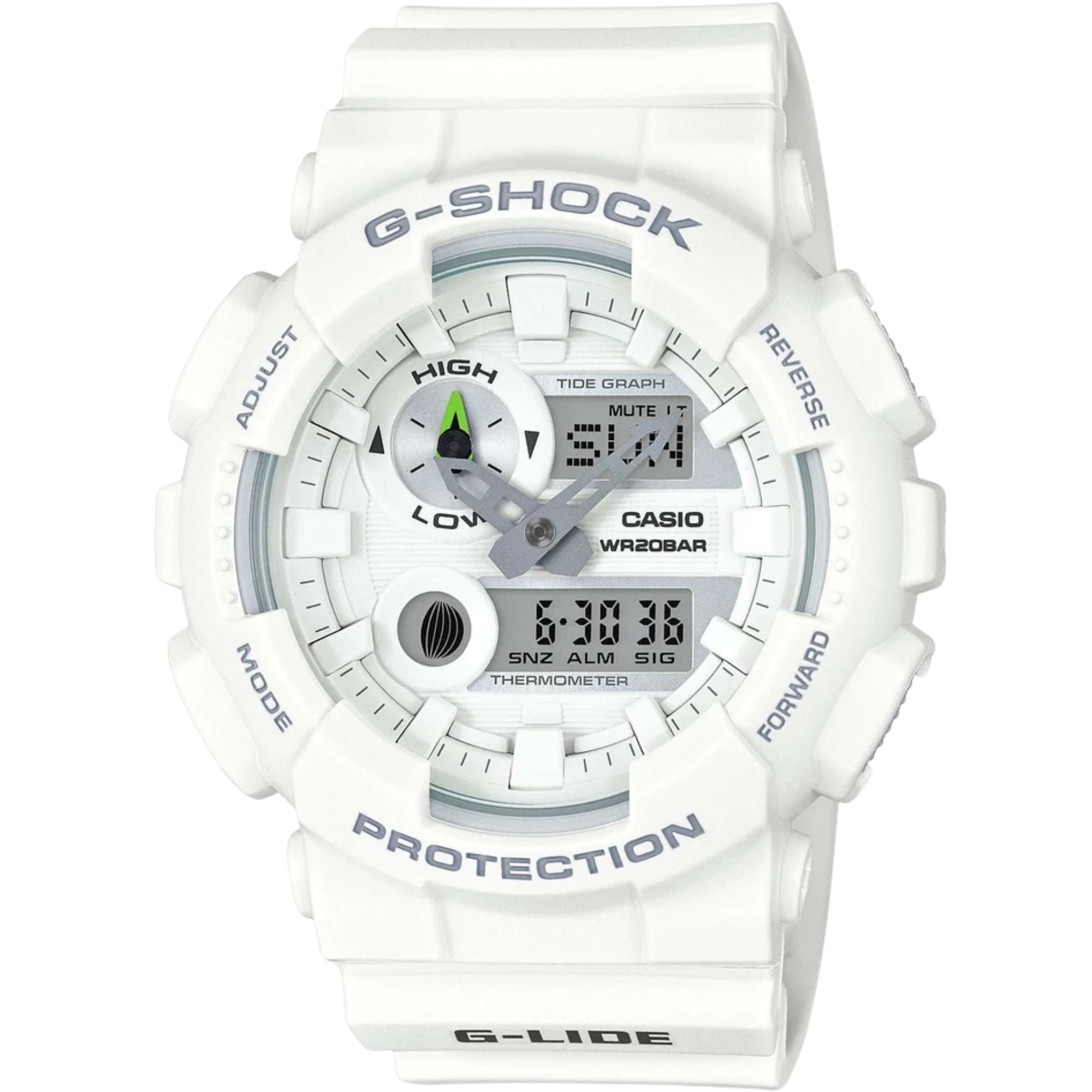 Casio G-Shock White Men's Alarm Chronograph GAX-100A-7AER