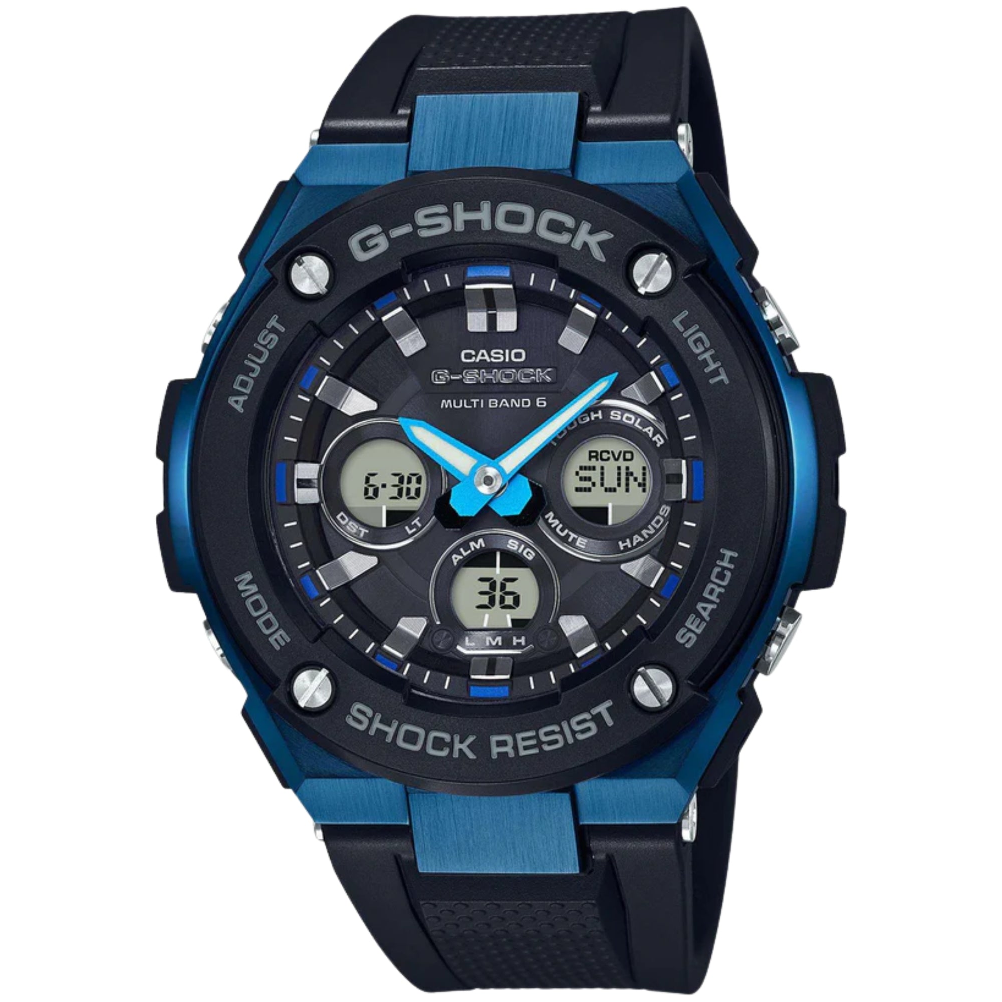 Casio G-Steel Blue Men’s Alarm Chronograph GST-W300G-1A2ER