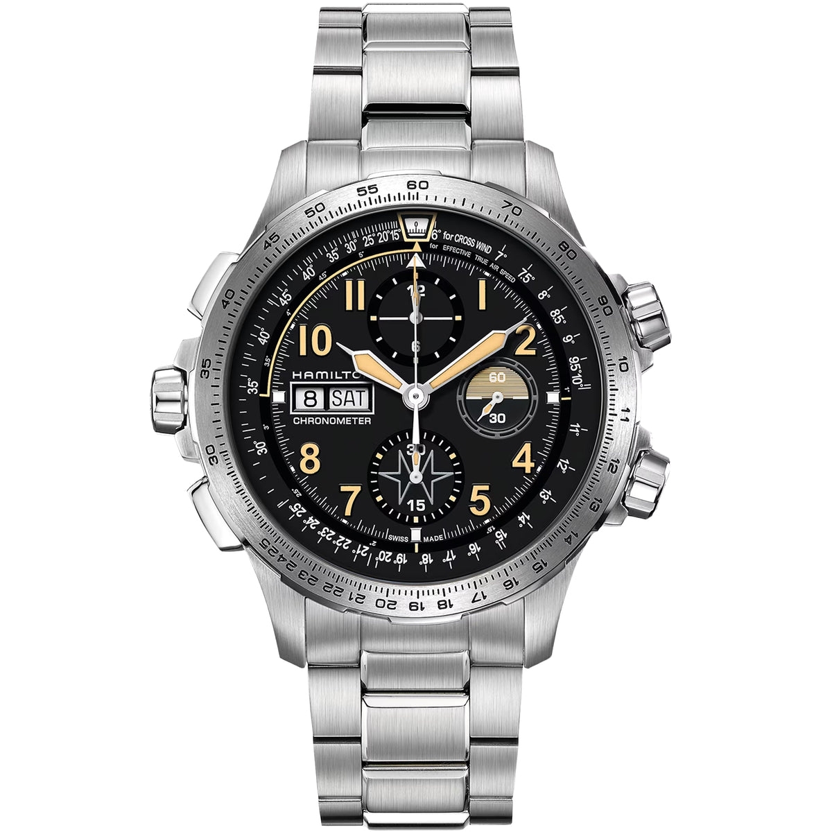 Khaki Aviation 45mm Limited Edition Dial Steel Automatic Watch H77796135