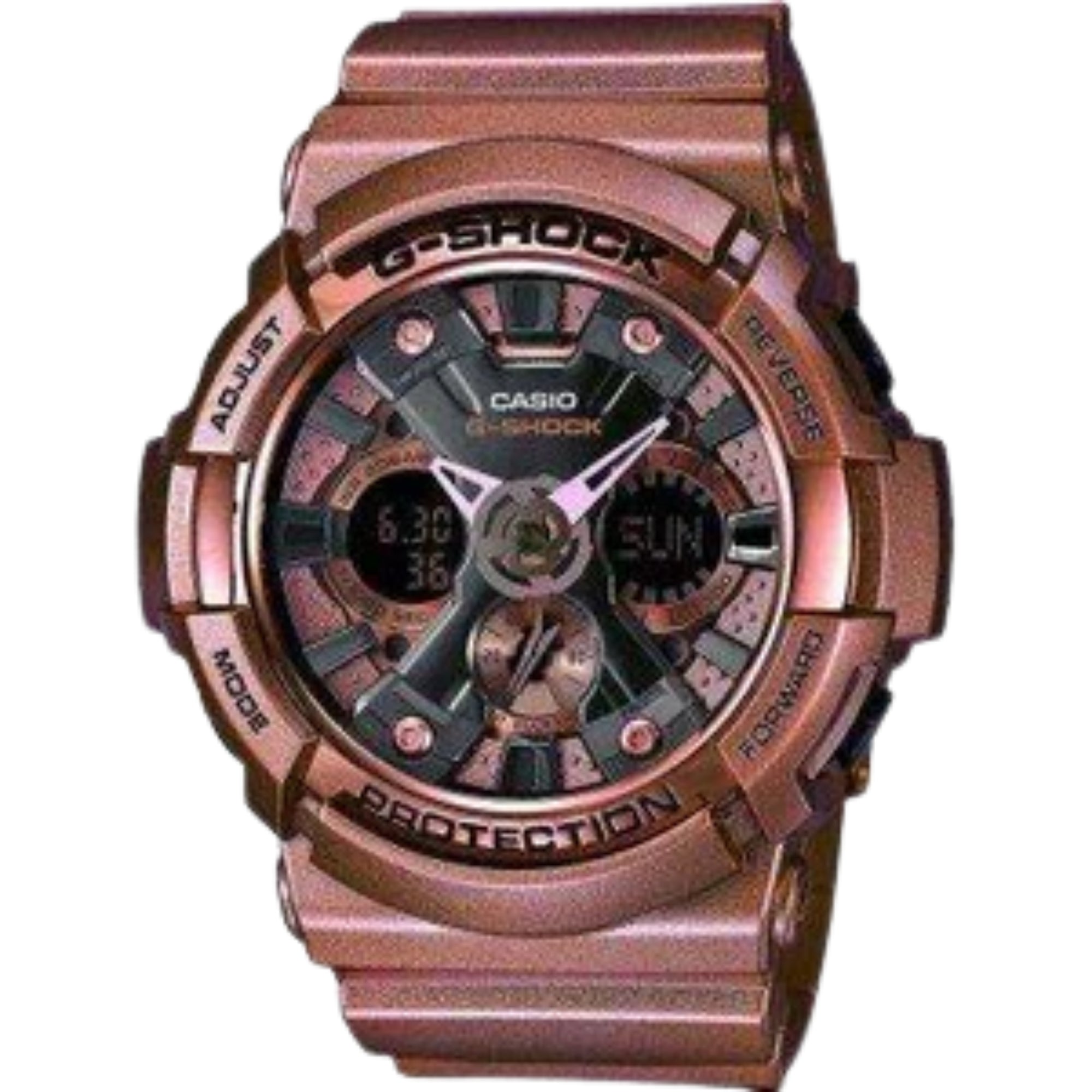 Casio G-Shock World Time GA-200GD-9BER Mens Wristwatch Design Highlight