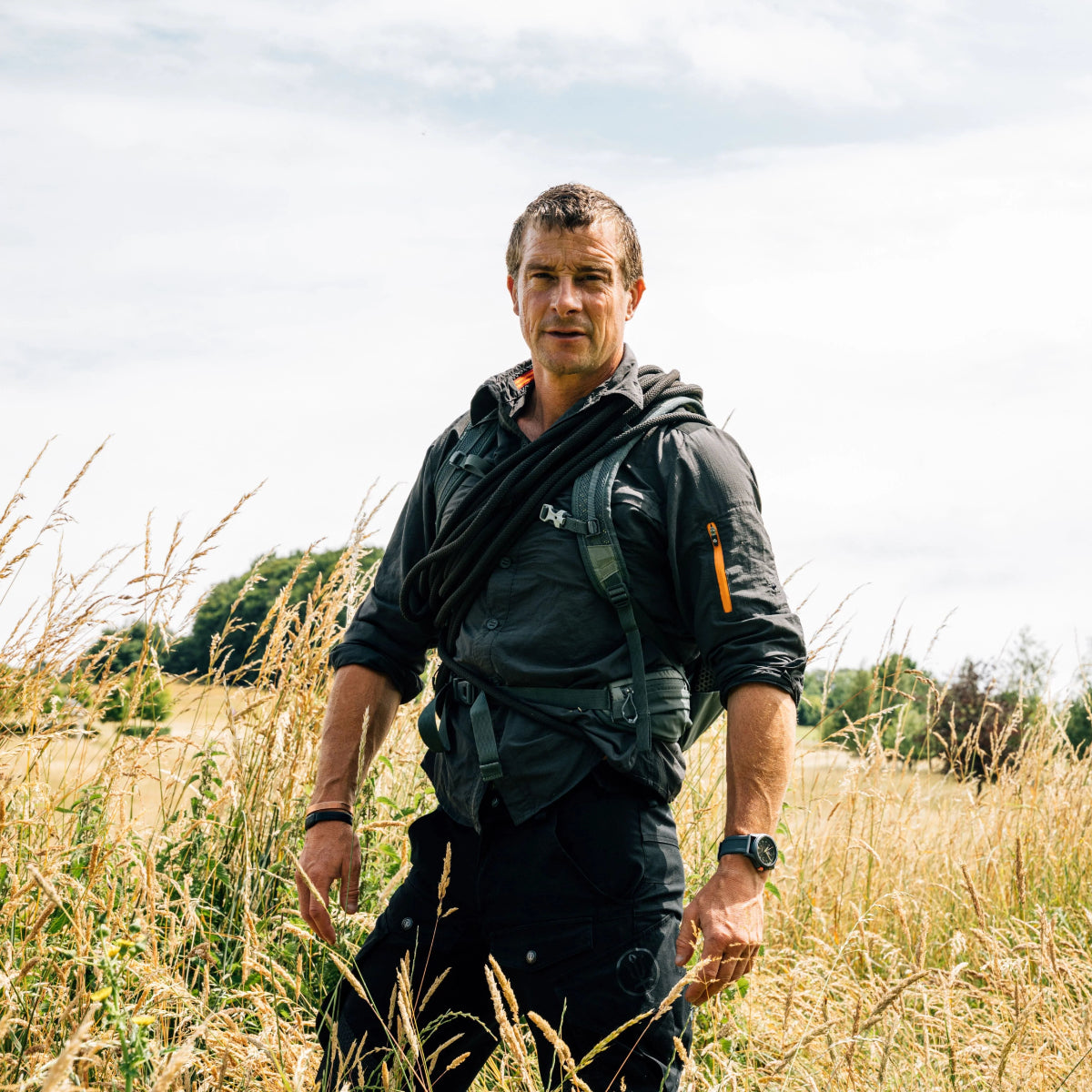 Luminox Bear Grylls Survival Series Brown Dial Rubber Strap Men's Watch XB.3716