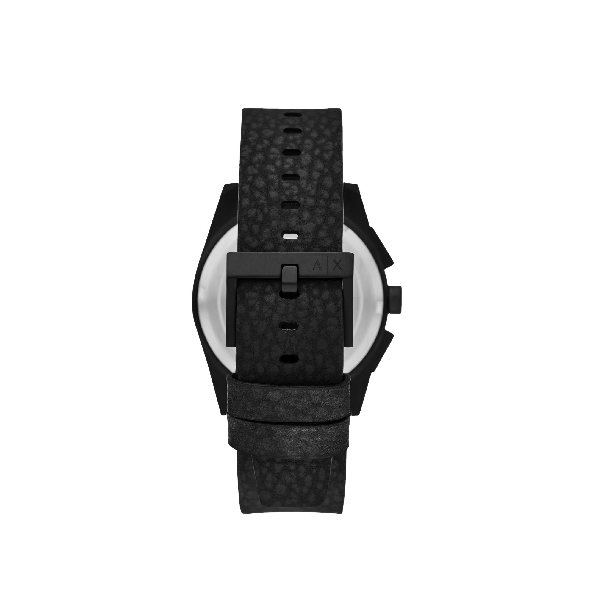 Armani Exchange Chronograph Gray Dial Rubber Strap Men’s Watch AX…