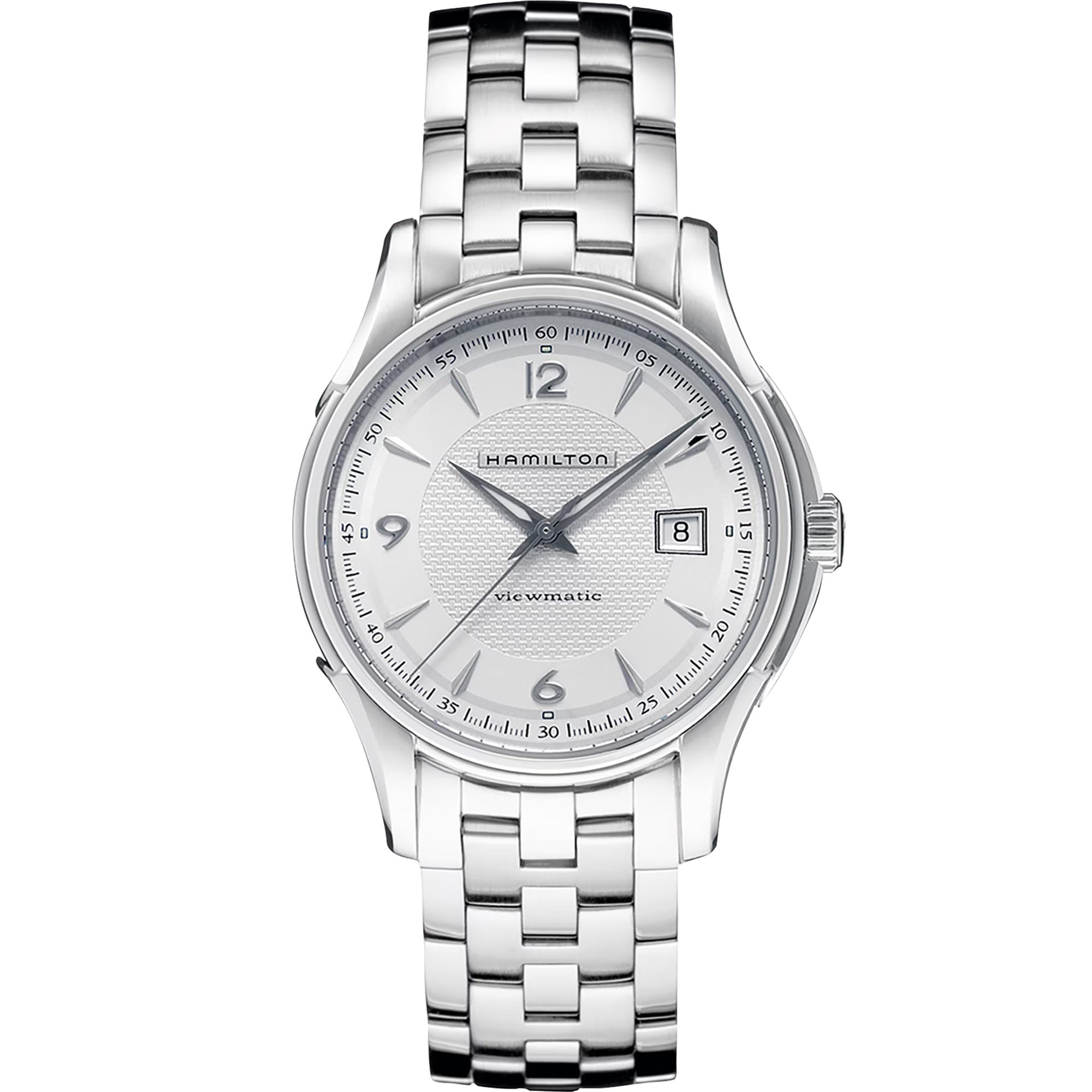 Hamilton Jazzmaster Viewmatic Automatic Silver Dial Steel Strap Men's Watch H32515155