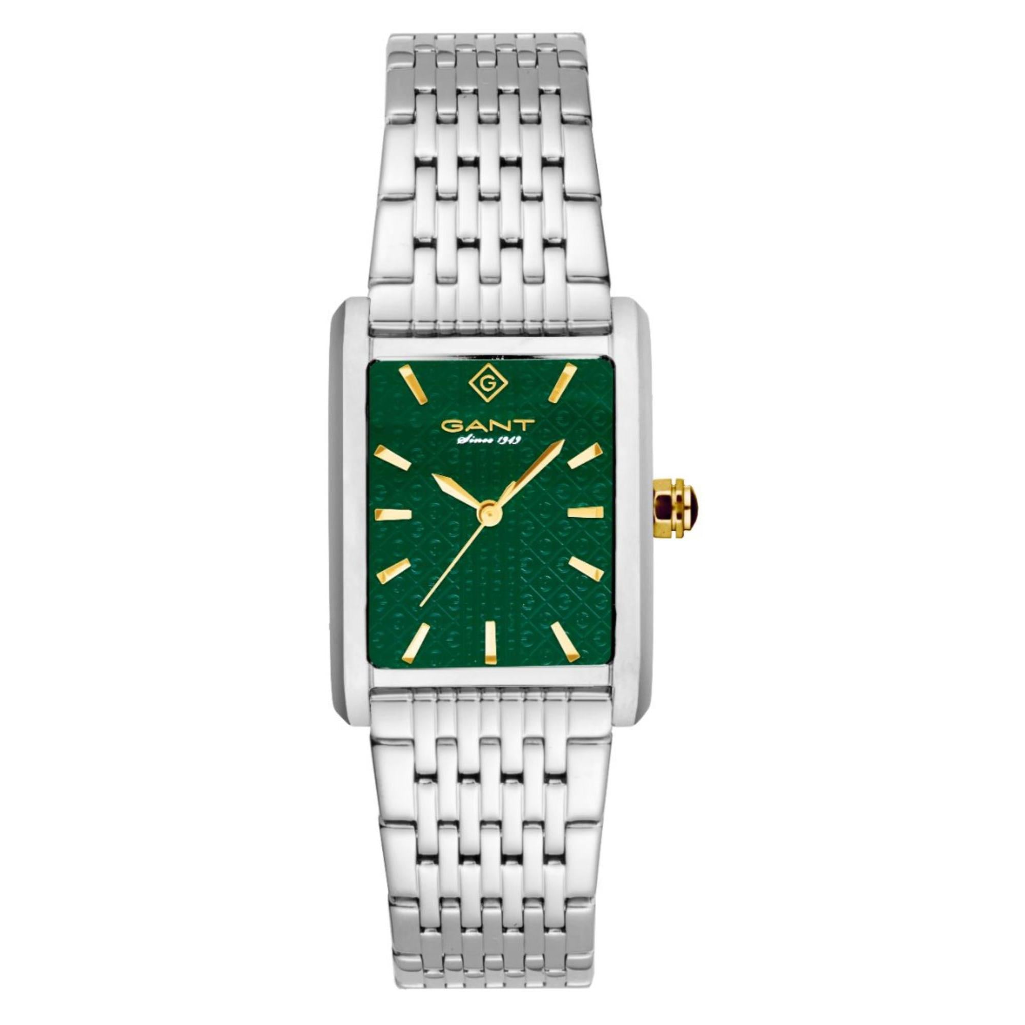 Gant Rhode Island Quartz Green Dial Steel Bracelet Ladies Watch G173007
