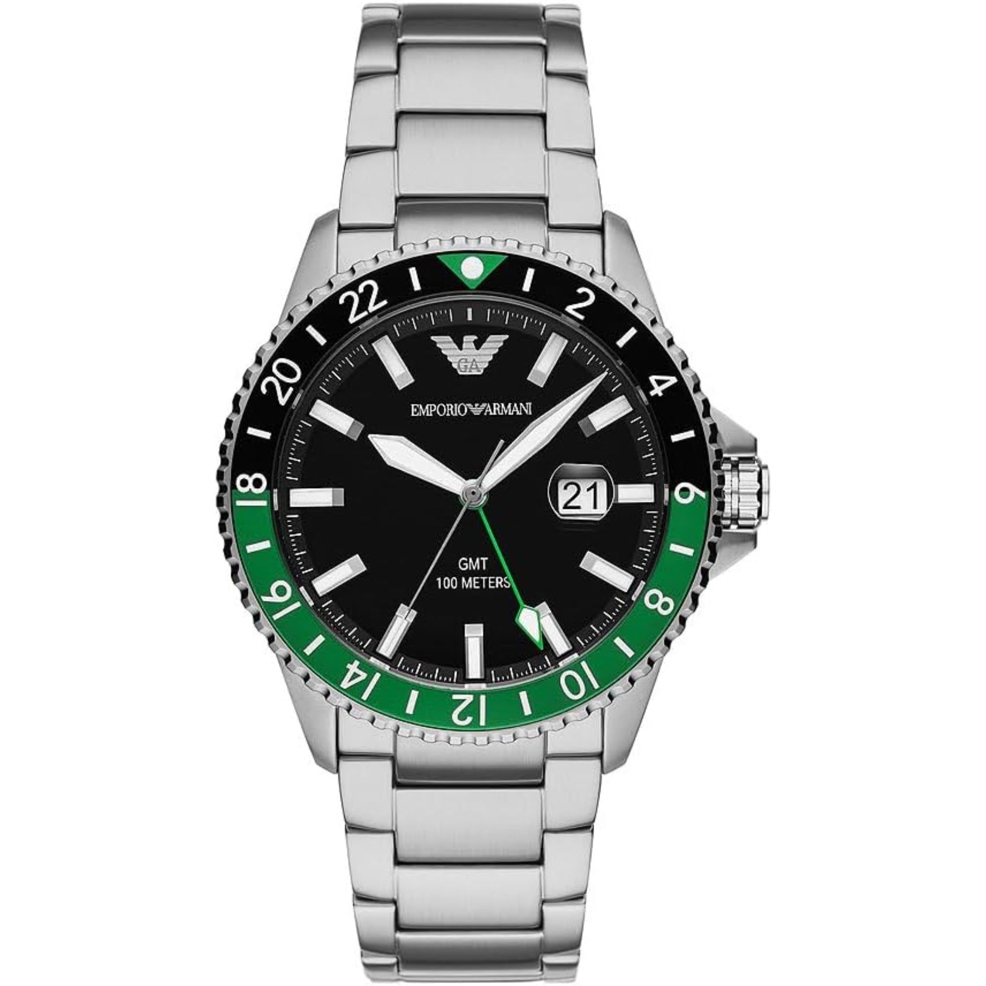 Emporio Armani World Explorer Black Dial Men's Watch AR11589