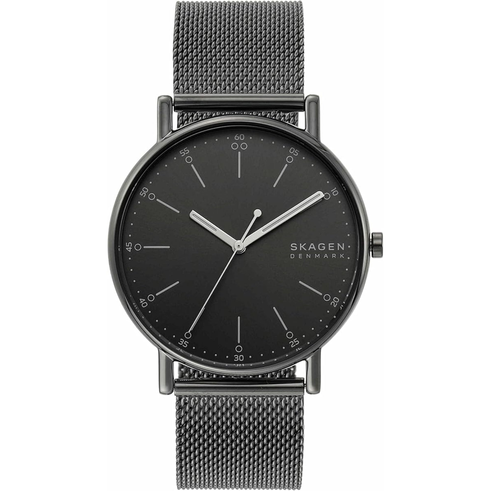 Skagen Signatur Grey Steel Mesh Strap Grey Dial Men’s Watch SKW6577