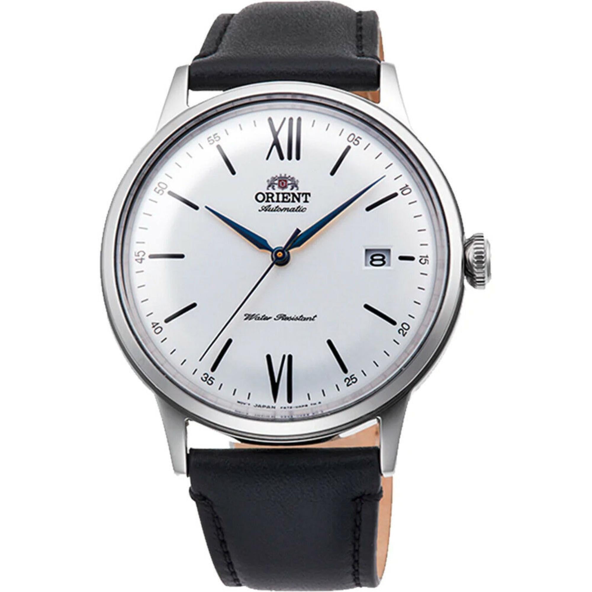 Orient Bambino Automatic White Dial Stainless Steel Strap Men’s Watch RA-AC0022S30B