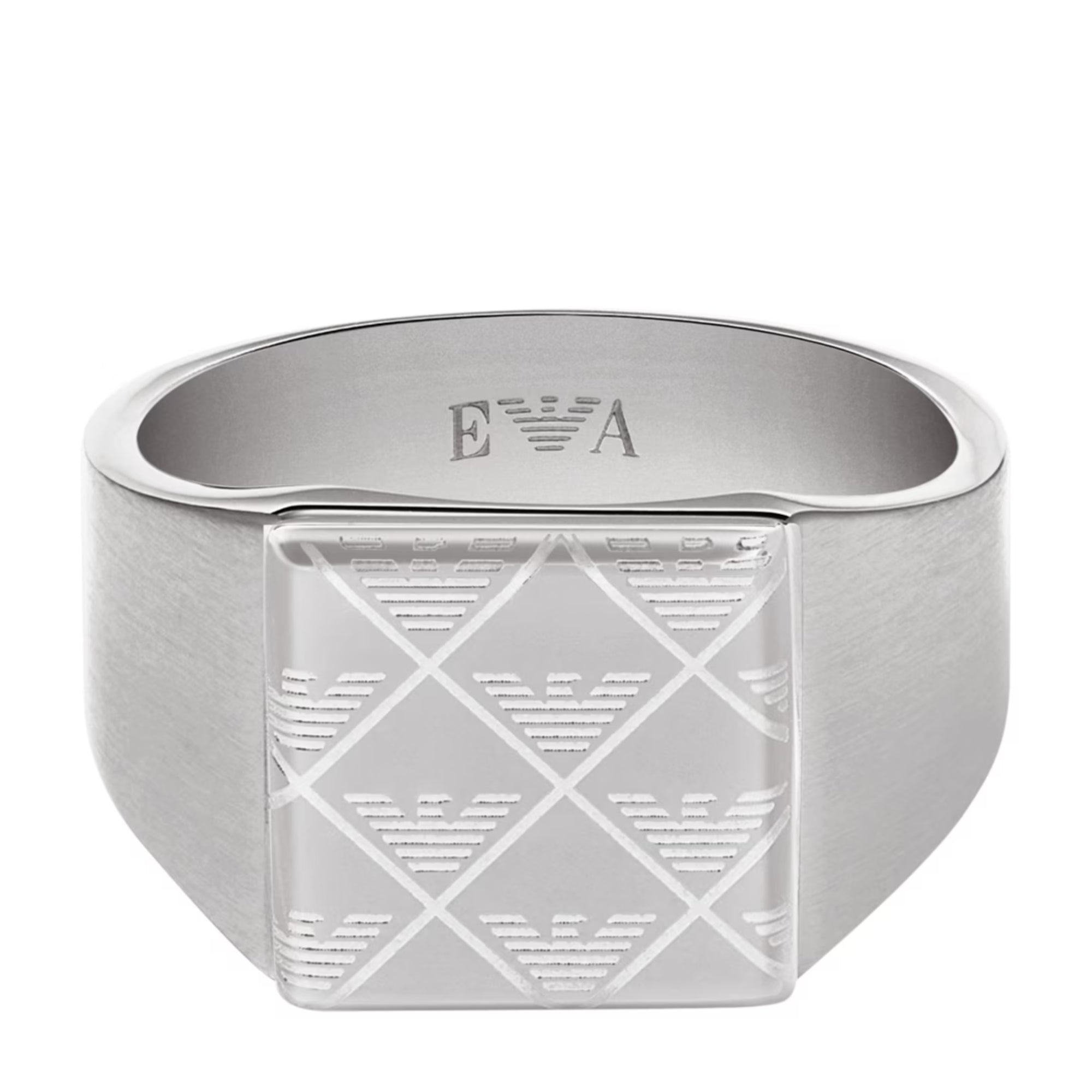 Emporio Armani Eagle Logo Men's ring Armani EGS3136040-11