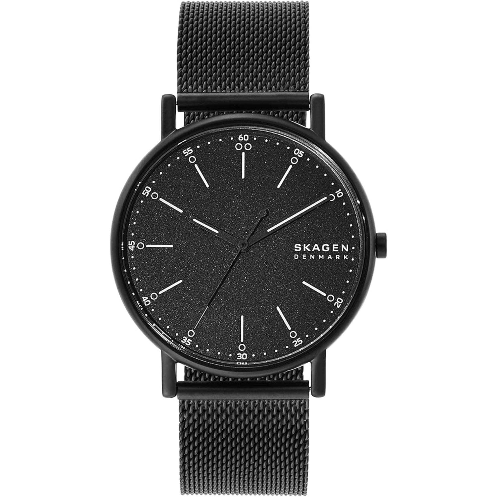 Skagen Signatur Midnight Steel Mesh Strap Midnight Dial Men’s Watch SKW6579
