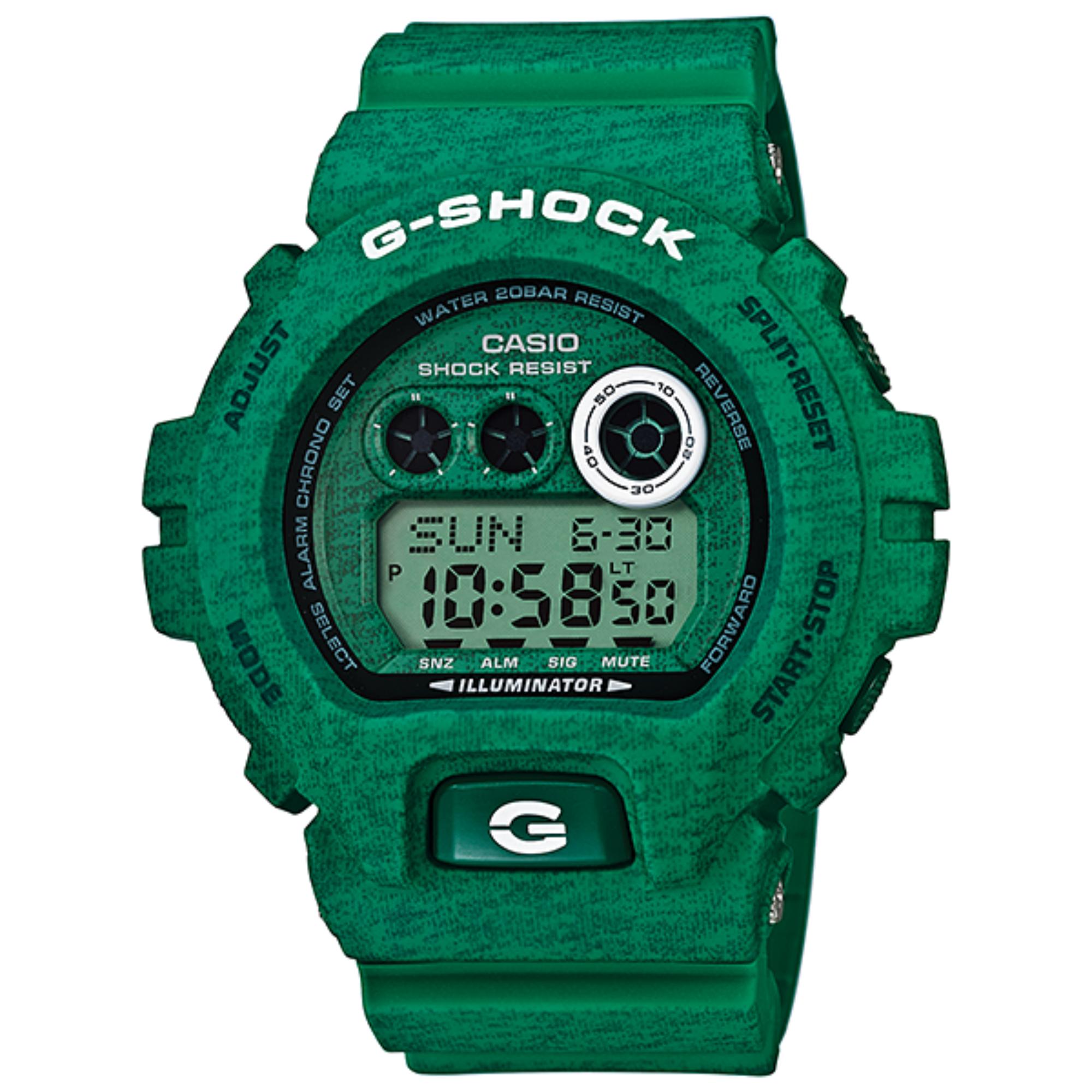 Casio GD-X6900HT-3ER G-Shock  - Wristwatch men's, Resin, Band Colour: Green