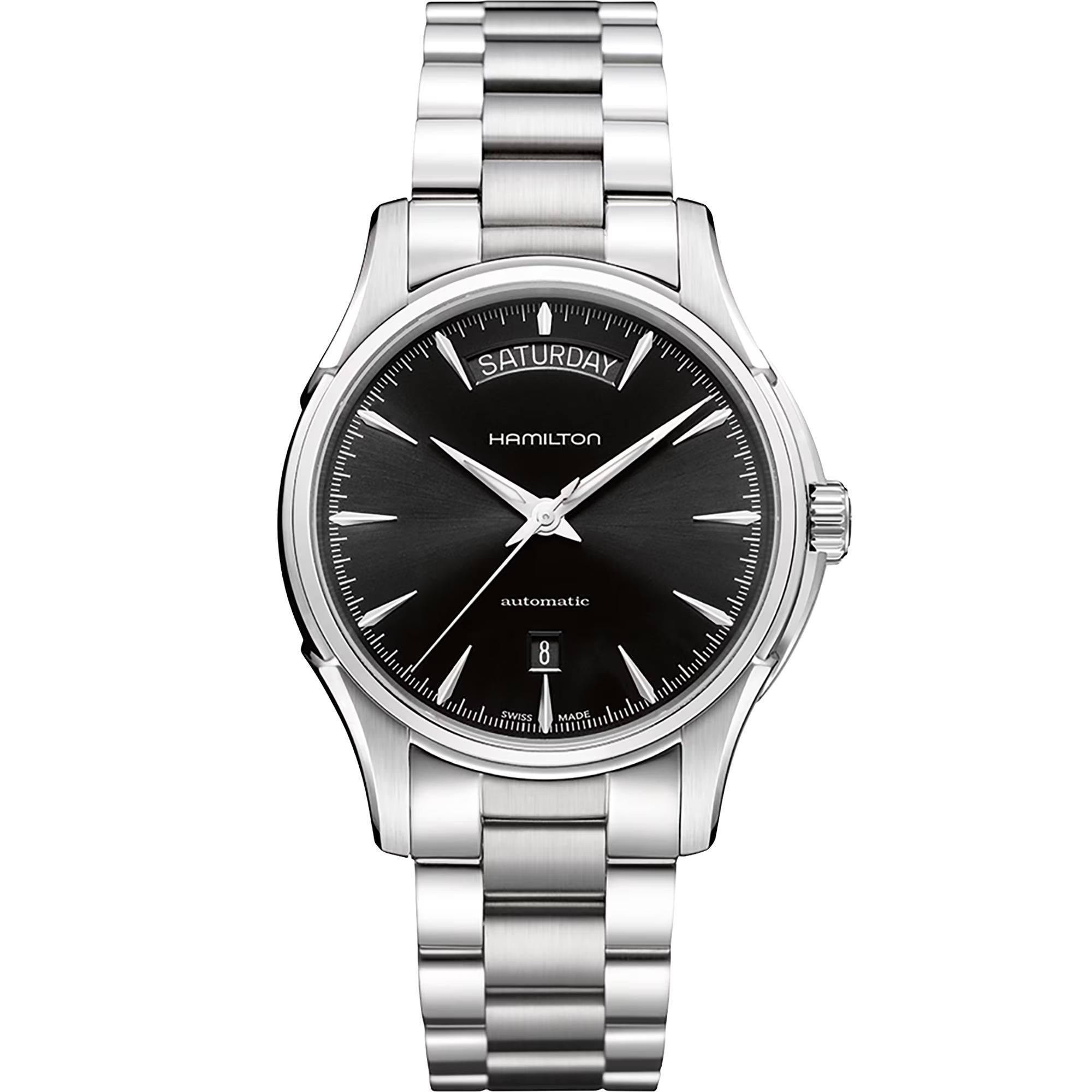 Hamilton Jazzmaster Automatic Movement Black Dial Men's Watch H32505131 - WatchNation