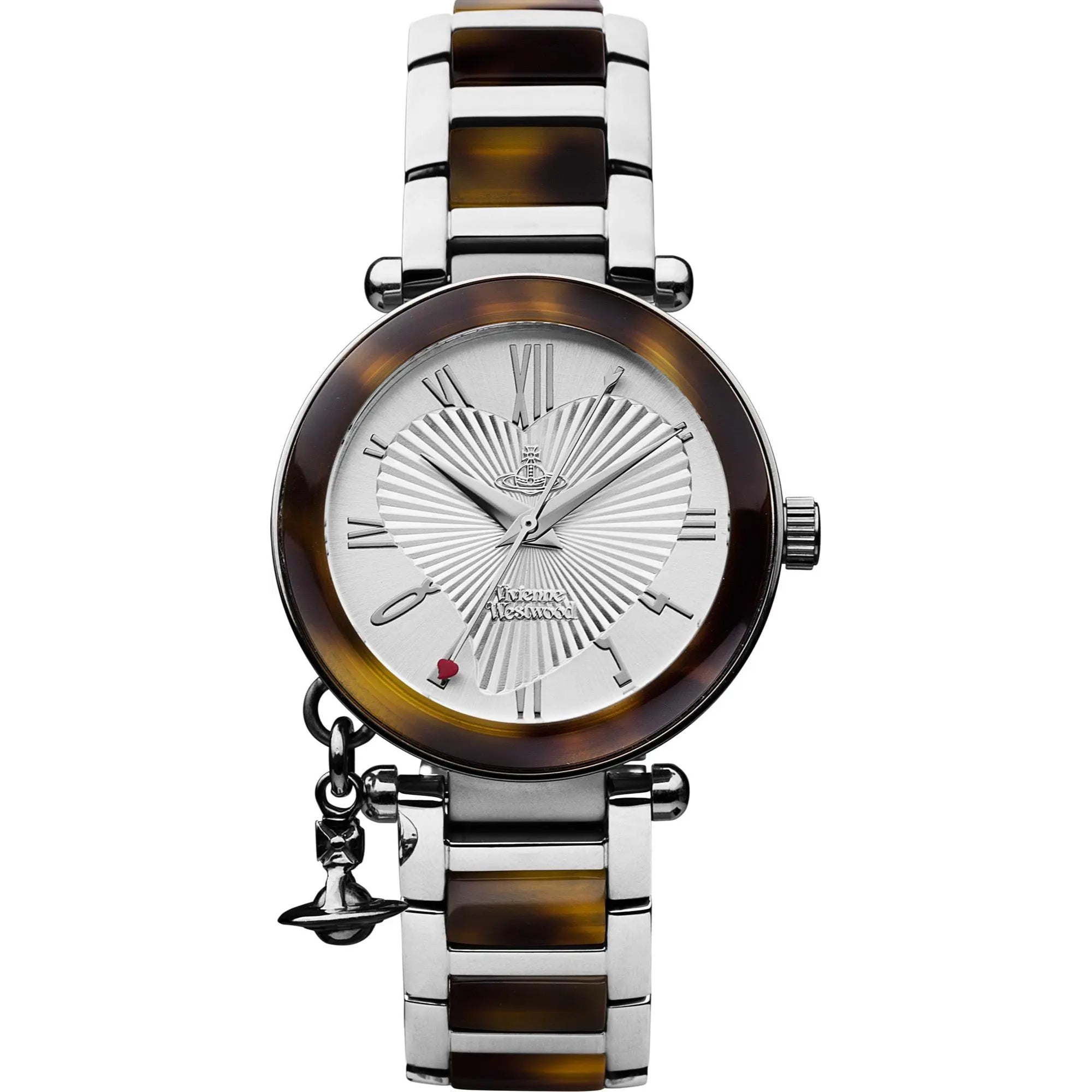 Vivienne Westwood Orb Charm Marble Pattern Ladies’ Watch VV006SLBR - WatchNation