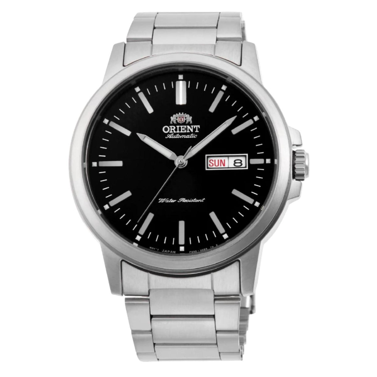 Orient Contemporary 42mm Black Dial Steel Mens Watch RA  display picture 1