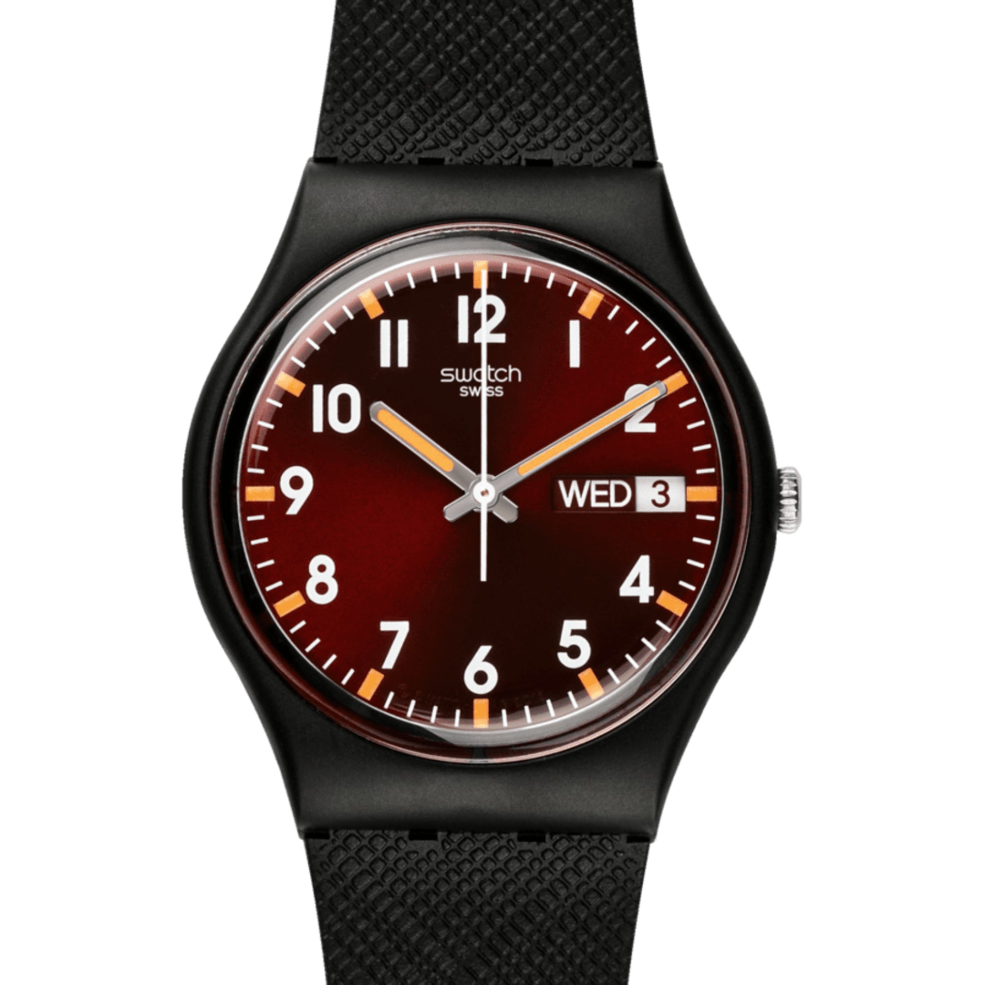 Swatch SIR RED Classic Original Gent Red Dial Unisex Watch SO28B704
